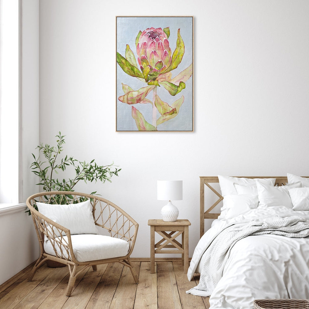 wall-art-print-canvas-poster-framed-Protea-by-Ekaterina Prisich-Gioia Wall Art