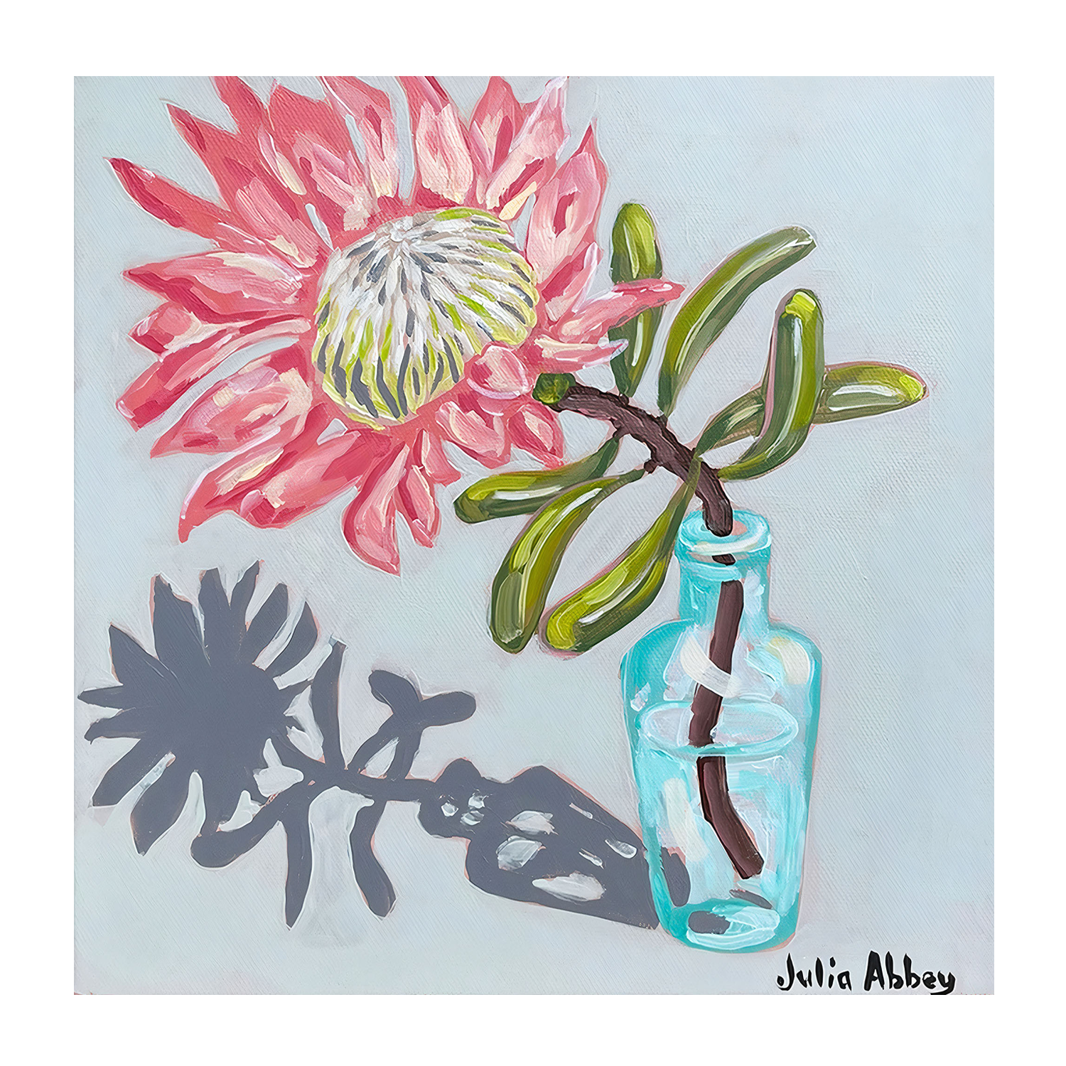 wall-art-print-canvas-poster-framed-Protea , By Julia Abbey-1