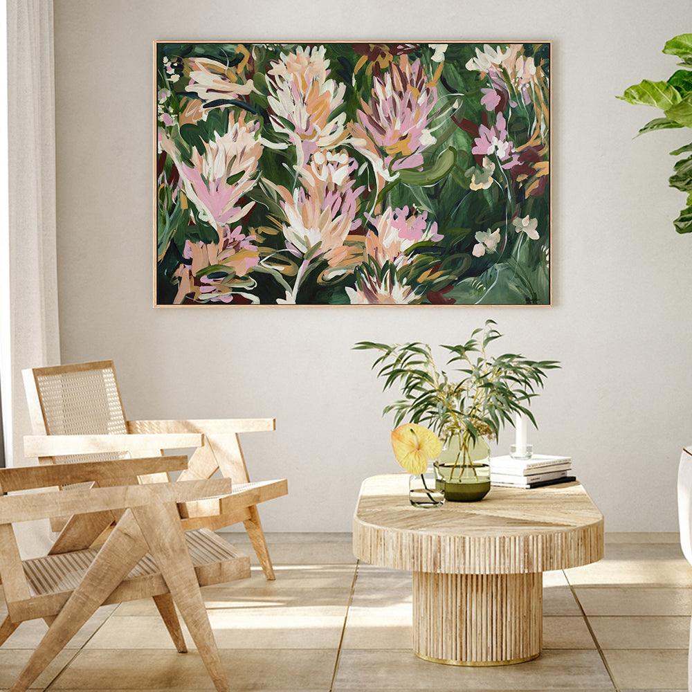 wall-art-print-canvas-poster-framed-Protea Garden , By Amber Gittins-2