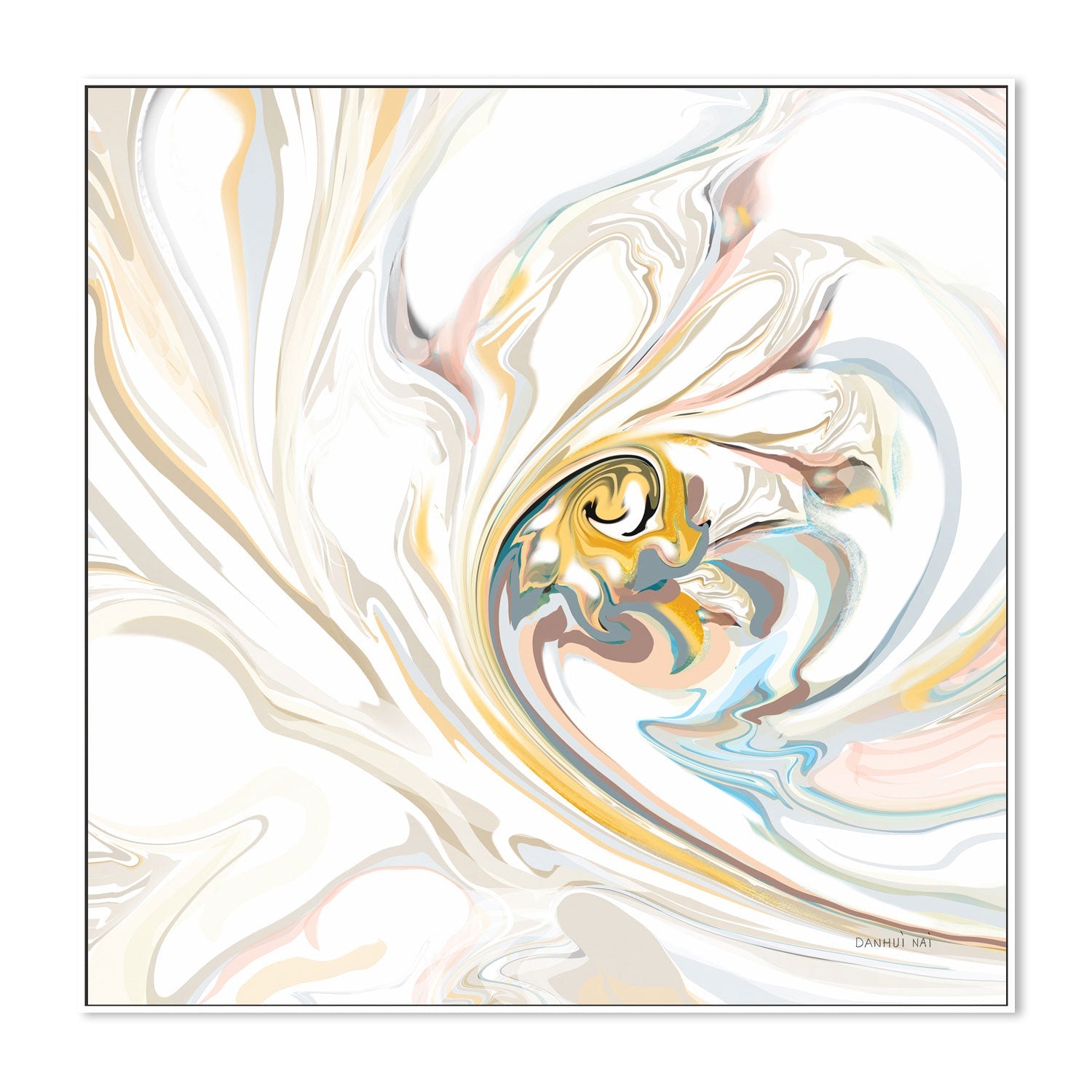 wall-art-print-canvas-poster-framed-Psychedelic Neutral, Style A , By Danhui Nai-5