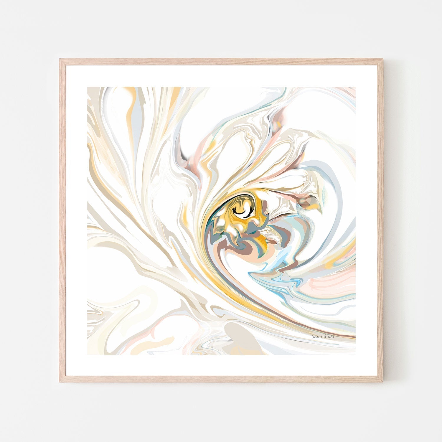 wall-art-print-canvas-poster-framed-Psychedelic Neutral, Style A , By Danhui Nai-6