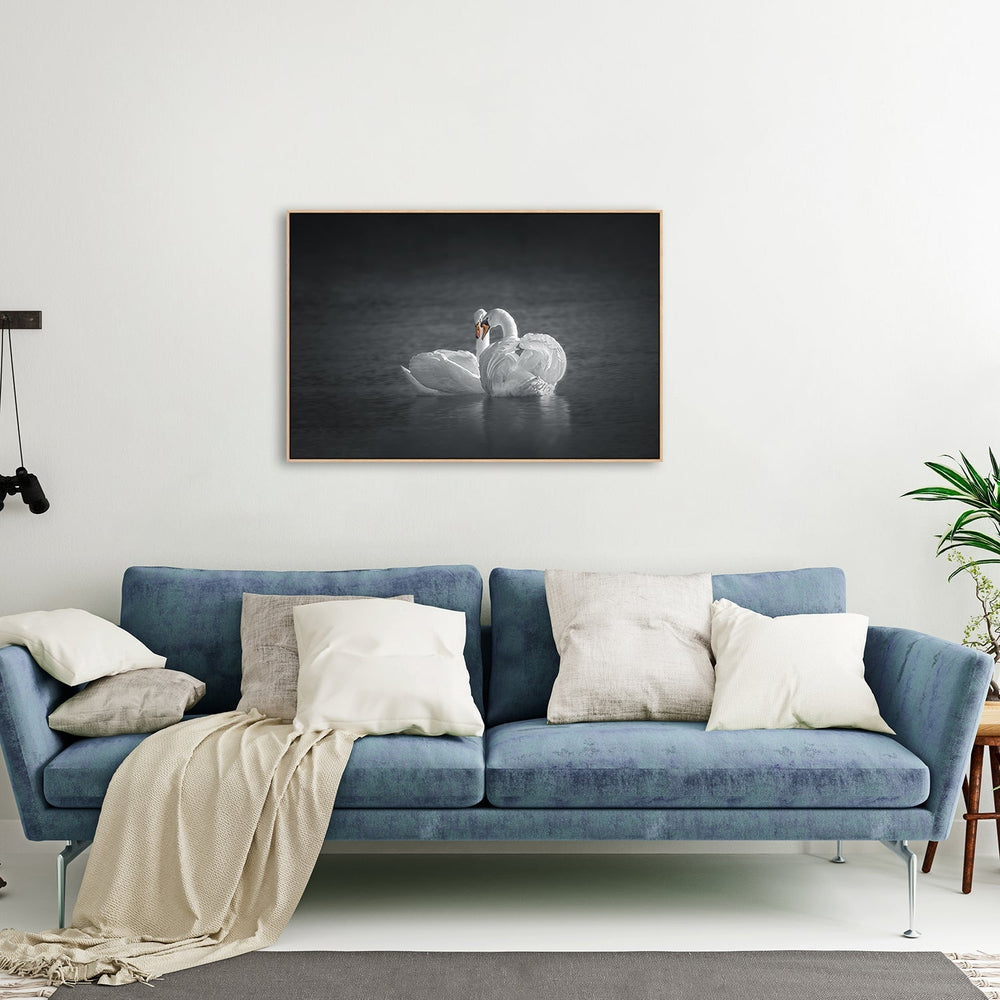 wall-art-print-canvas-poster-framed-Public Display Of Affection, By Mei Hu-by-Plus X Studio-Gioia Wall Art