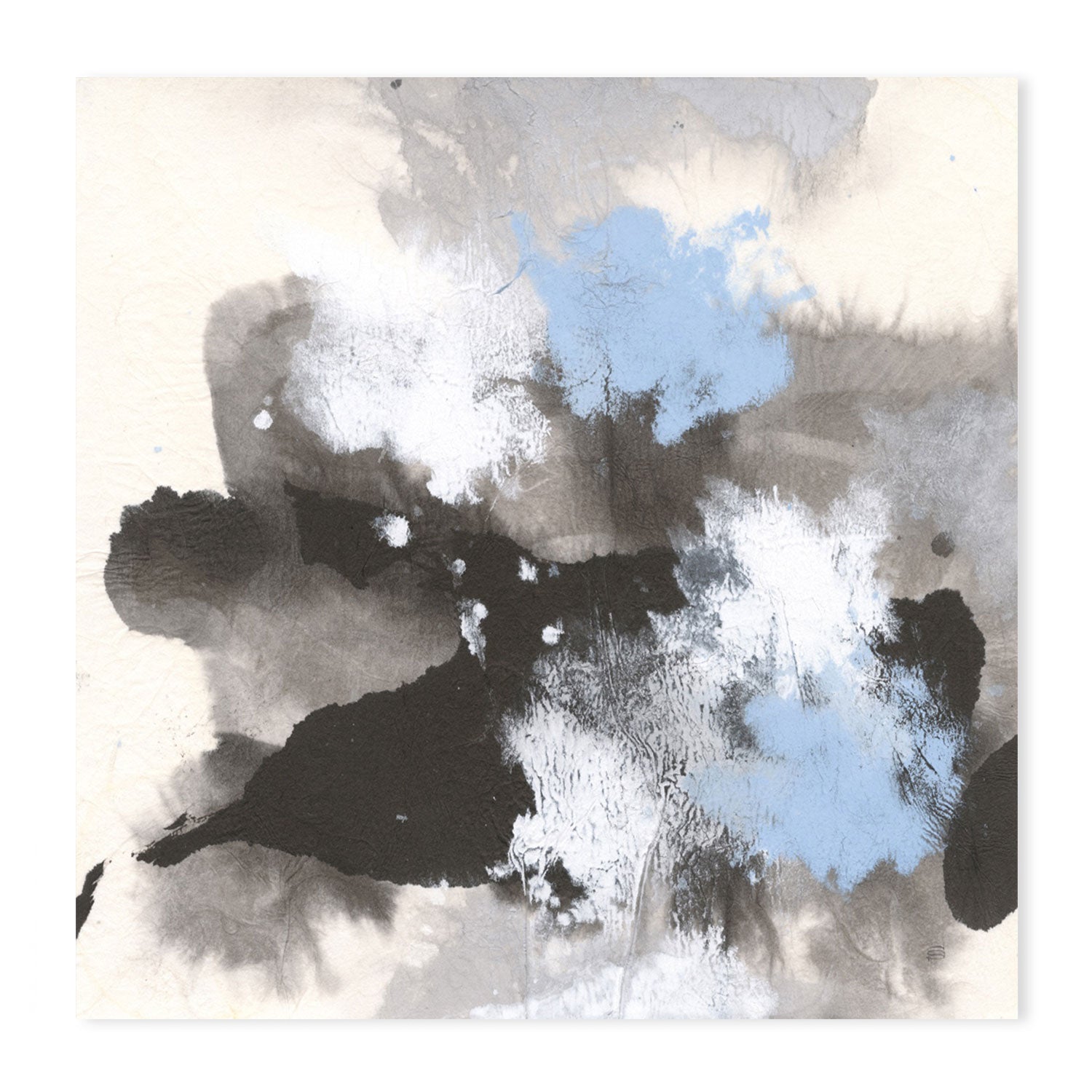 wall-art-print-canvas-poster-framed-Puff of Blue, Set of 2-by-Chris Paschke-Gioia Wall Art