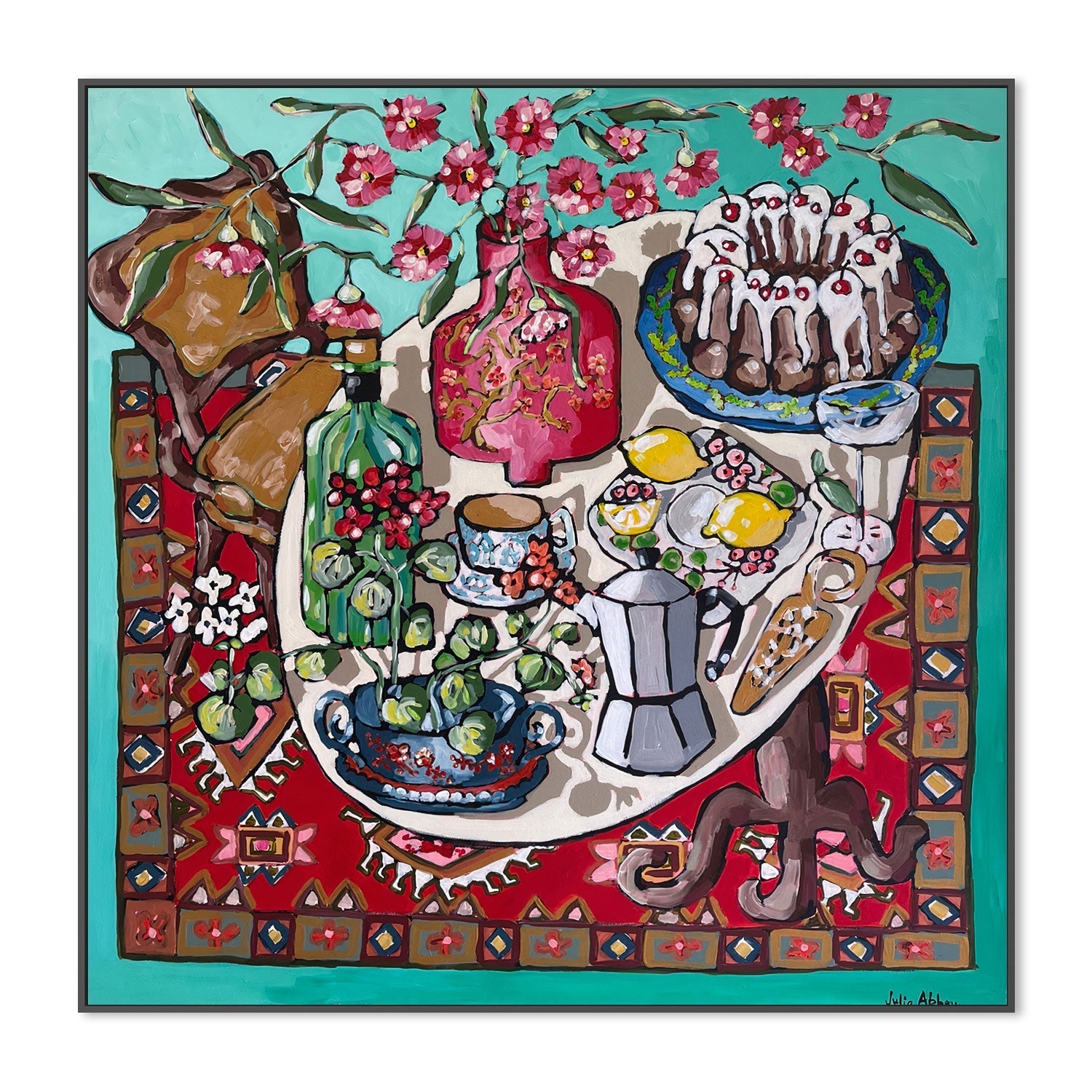 wall-art-print-canvas-poster-framed-Pull Up A Chair , By Julia Abbey-3
