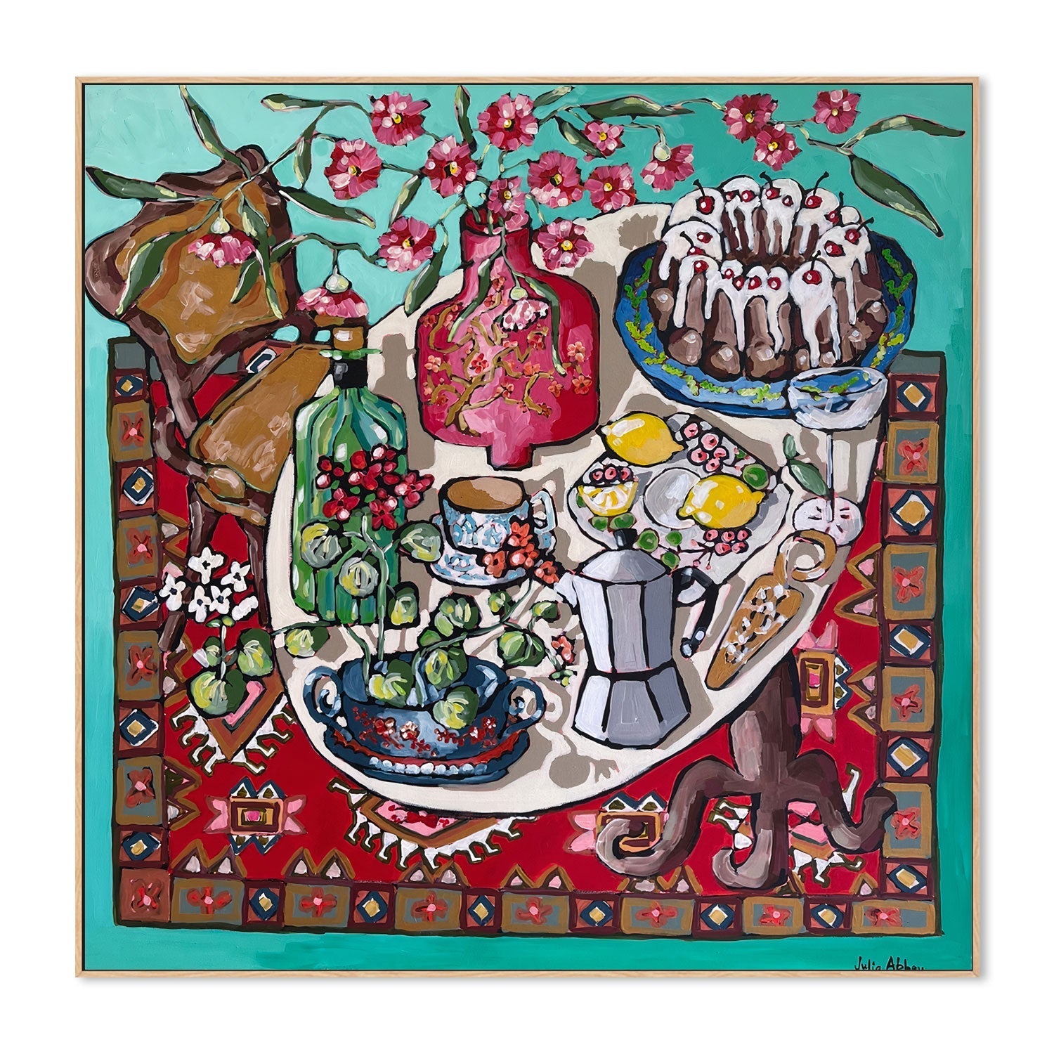 wall-art-print-canvas-poster-framed-Pull Up A Chair , By Julia Abbey-4