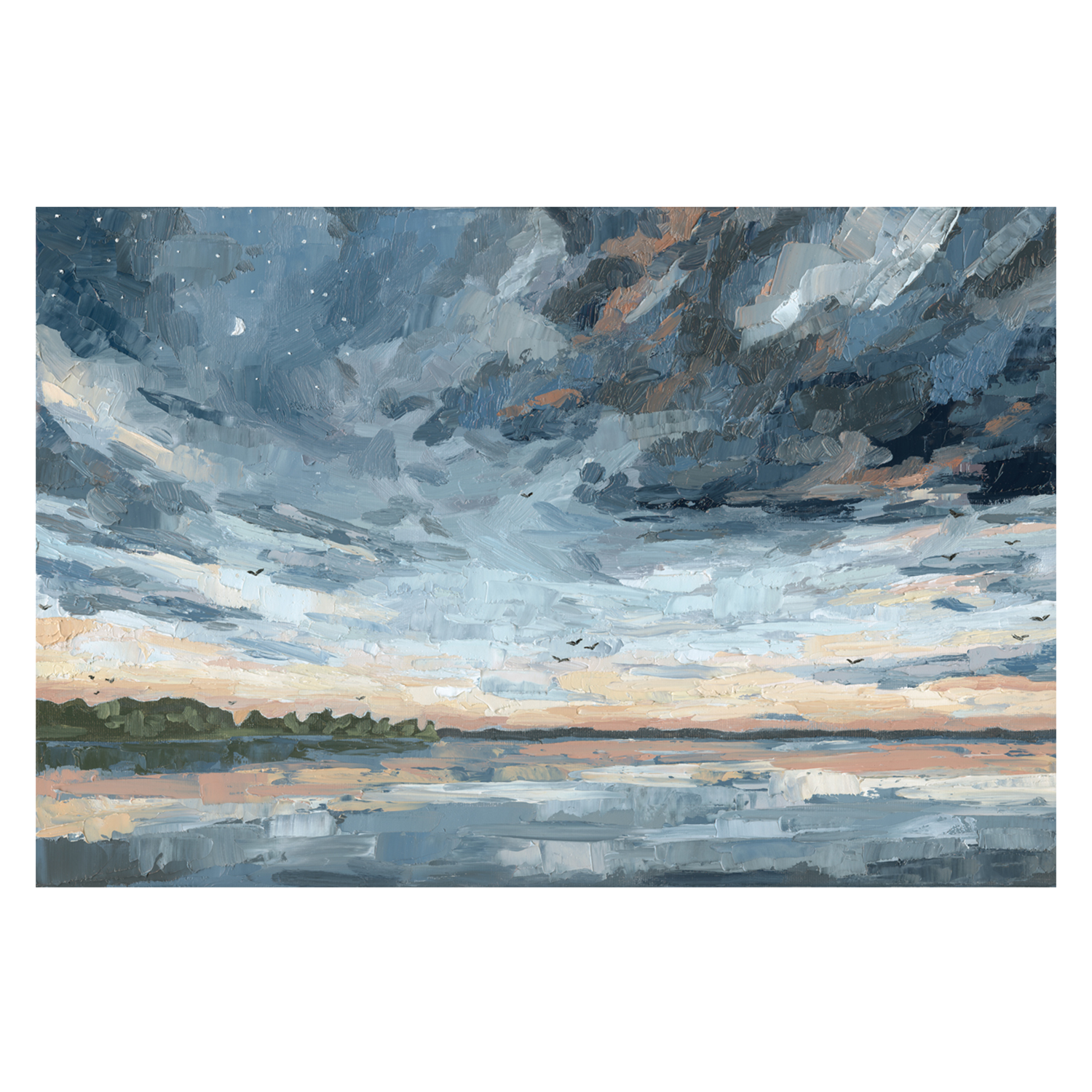 wall-art-print-canvas-poster-framed-Purple Martins , By Hannah Weisner-1