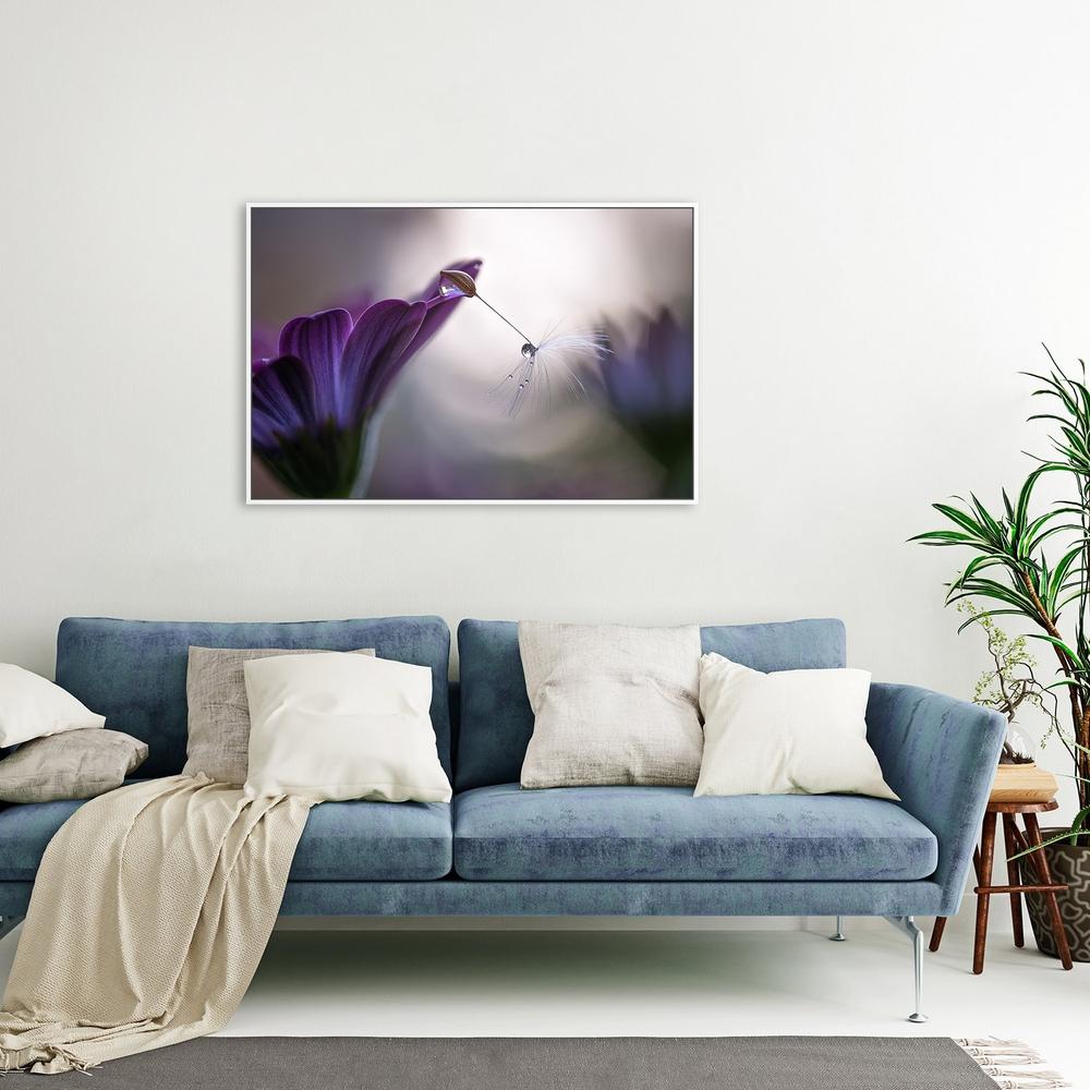 wall-art-print-canvas-poster-framed-Purple Rain, By Silvia Spedicato-by-Plus X Studio-Gioia Wall Art