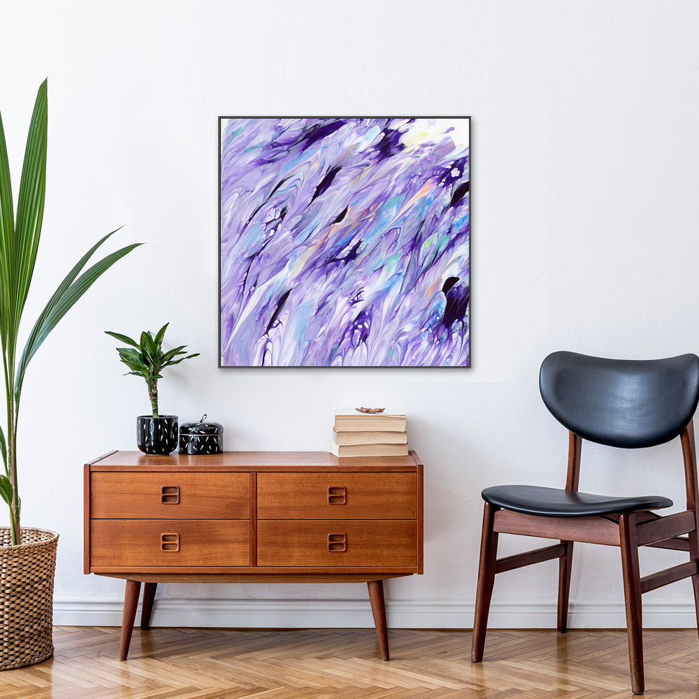wall-art-print-canvas-poster-framed-Purple Rush , By Cathy Anderson , By Cathy Anderson-2