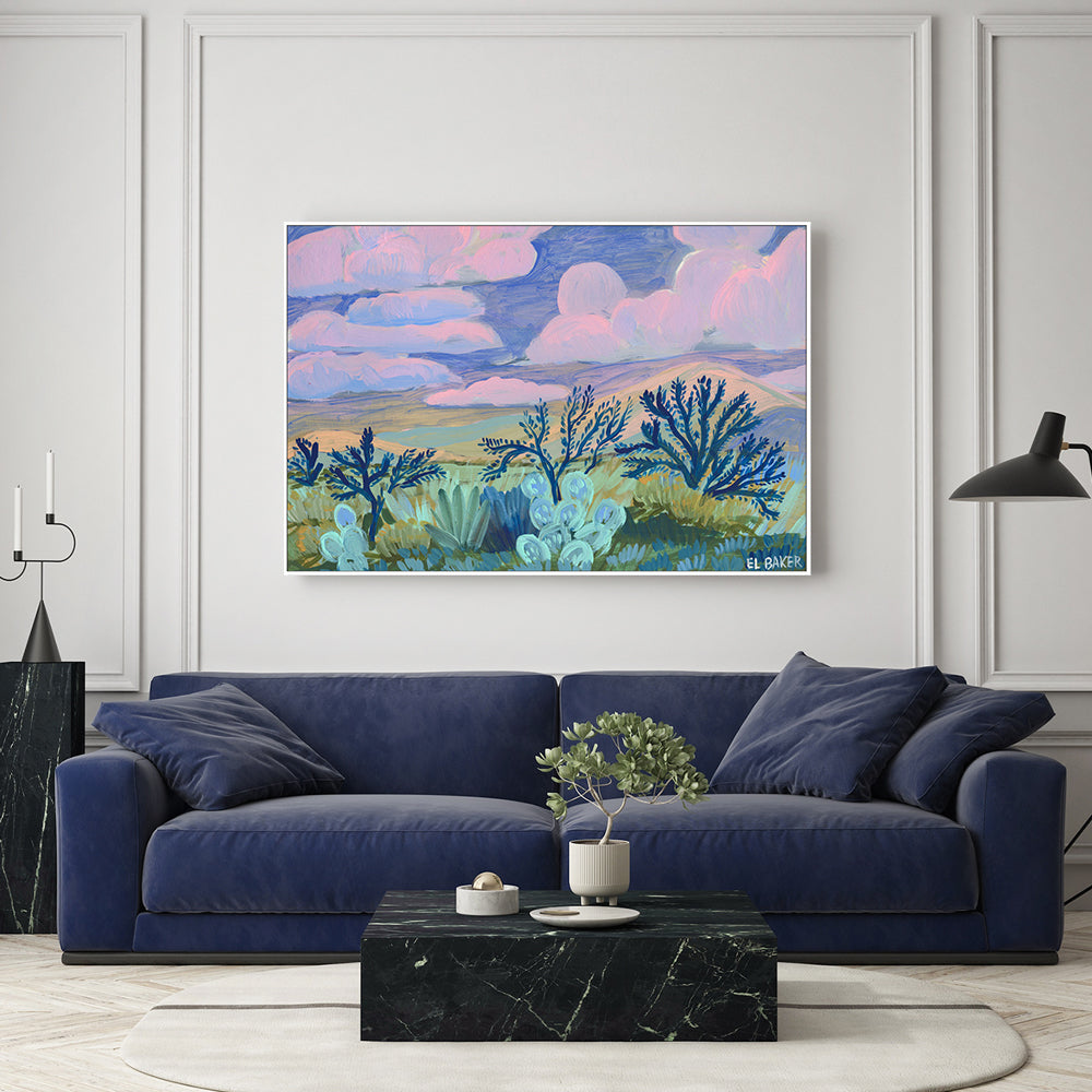 wall-art-print-canvas-poster-framed-Purple Skies , By Eleanor Baker-2