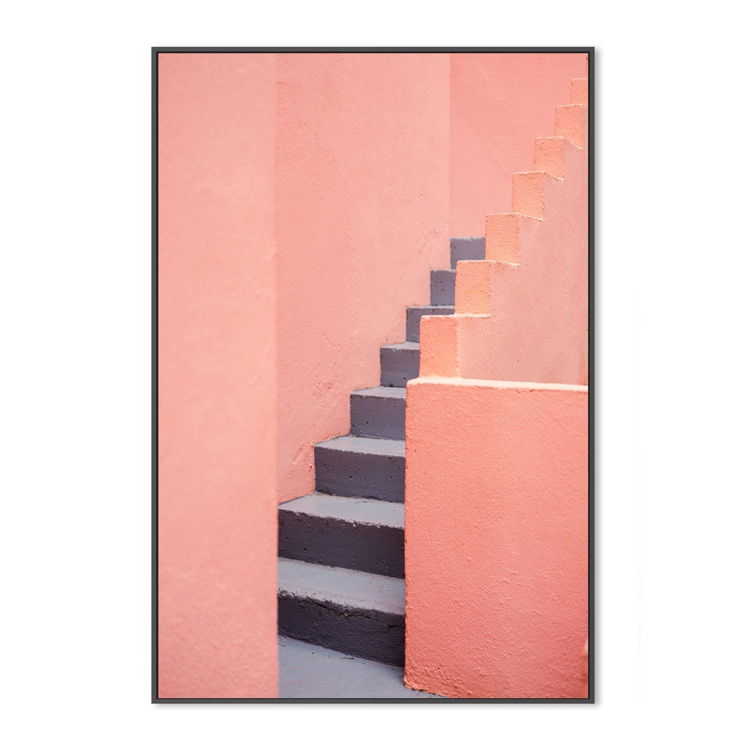 wall-art-print-canvas-poster-framed-Purple Stairs, By Raisa Zwart-GIOIA-WALL-ART