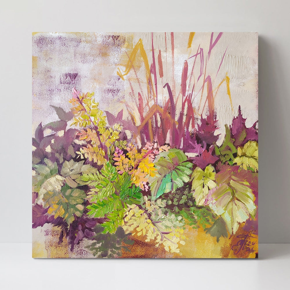 wall-art-print-canvas-poster-framed-Purple Thickets-by-Ekaterina Prisich-Gioia Wall Art