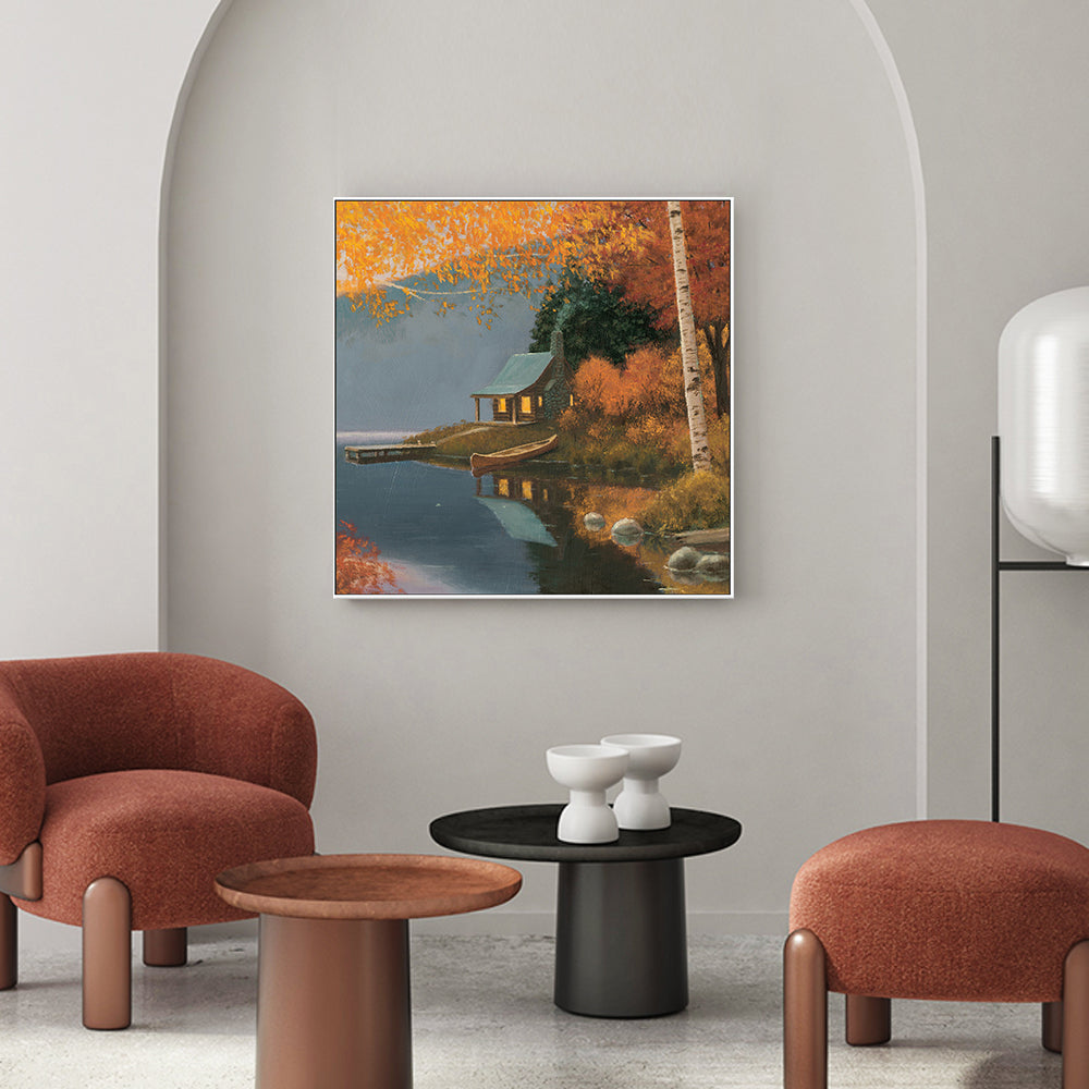 wall-art-print-canvas-poster-framed-Quiet Evening No Words, Style A-by-James Wiens-Gioia Wall Art