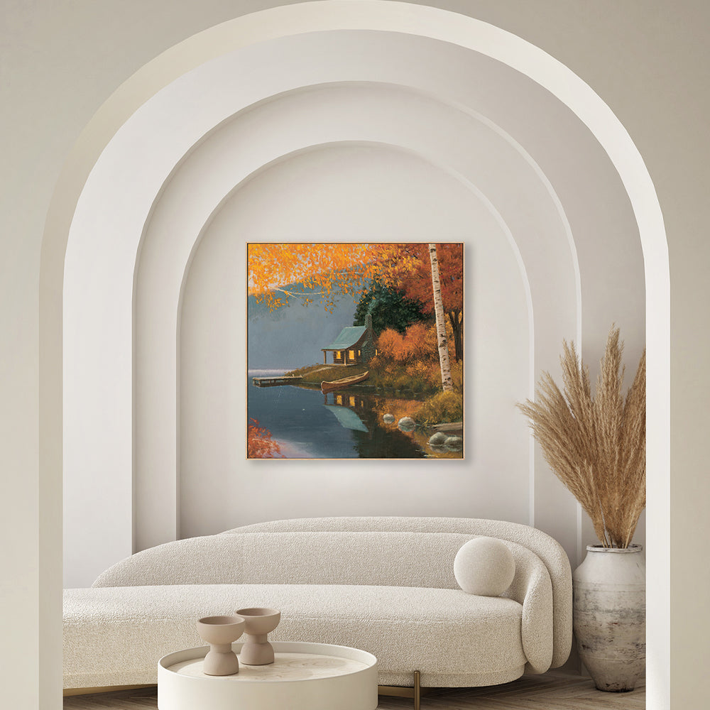 wall-art-print-canvas-poster-framed-Quiet Evening No Words, Style A-by-James Wiens-Gioia Wall Art