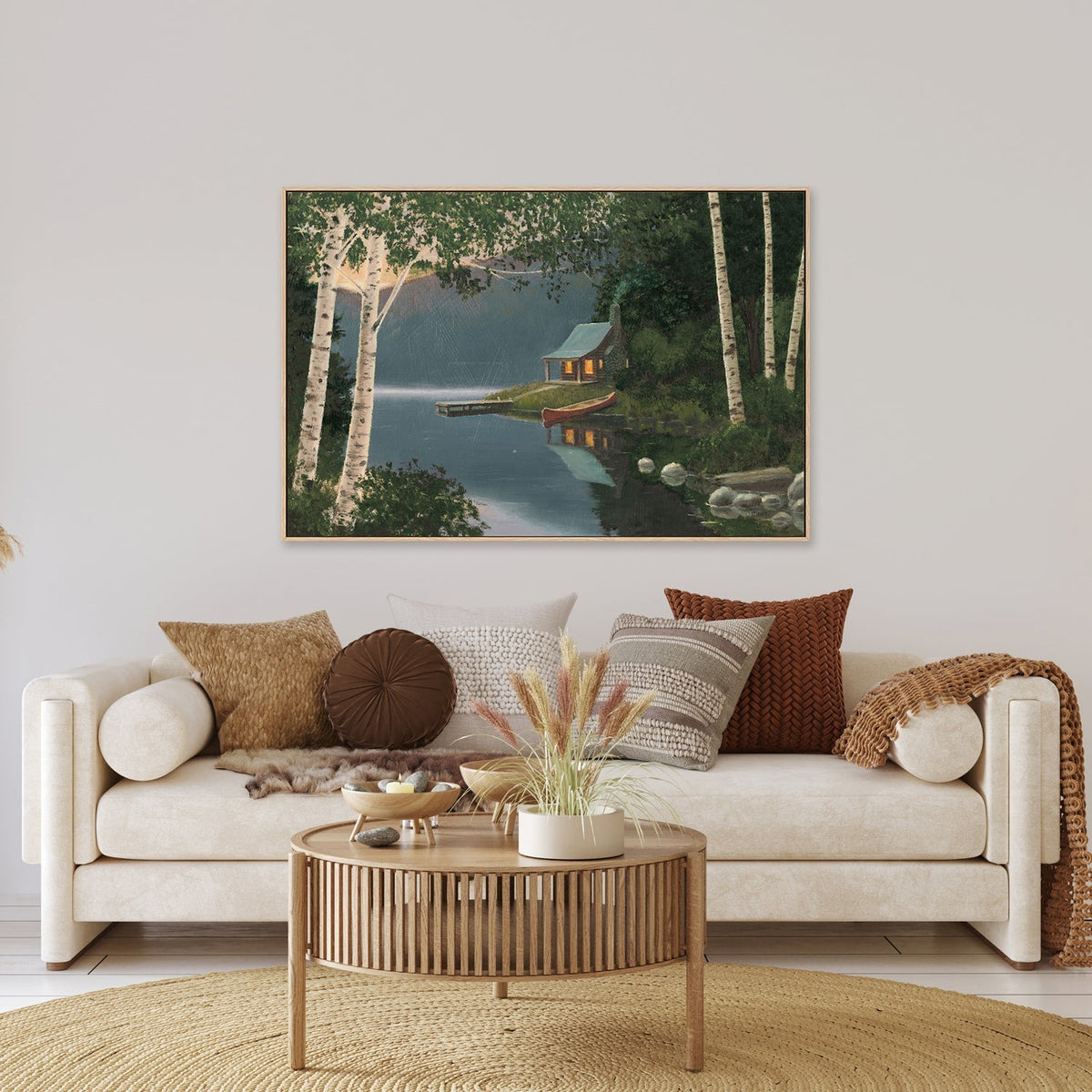 wall-art-print-canvas-poster-framed-Quiet Evening Summer-by-James Wiens-Gioia Wall Art