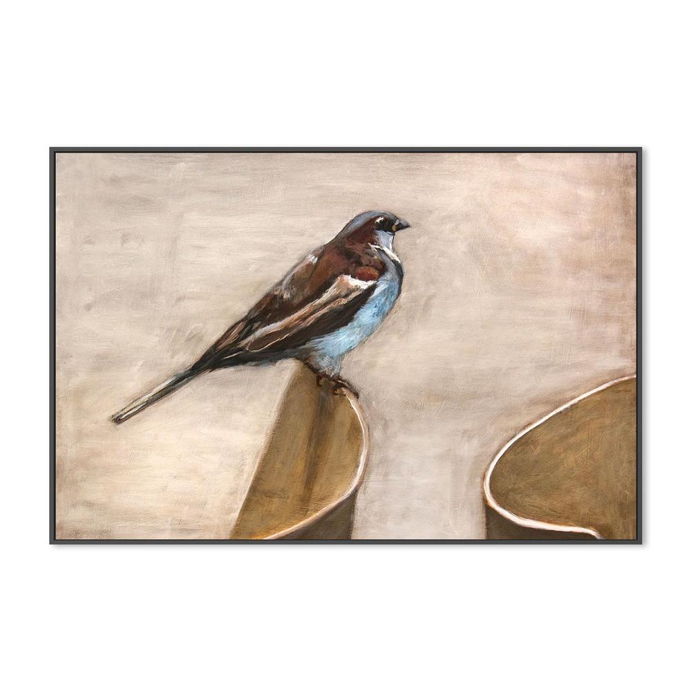 wall-art-print-canvas-poster-framed-Quiet Sparrow Perch-3