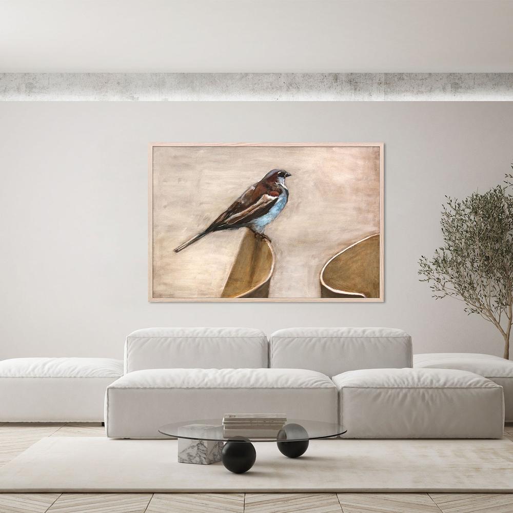 wall-art-print-canvas-poster-framed-Quiet Sparrow Perch-8