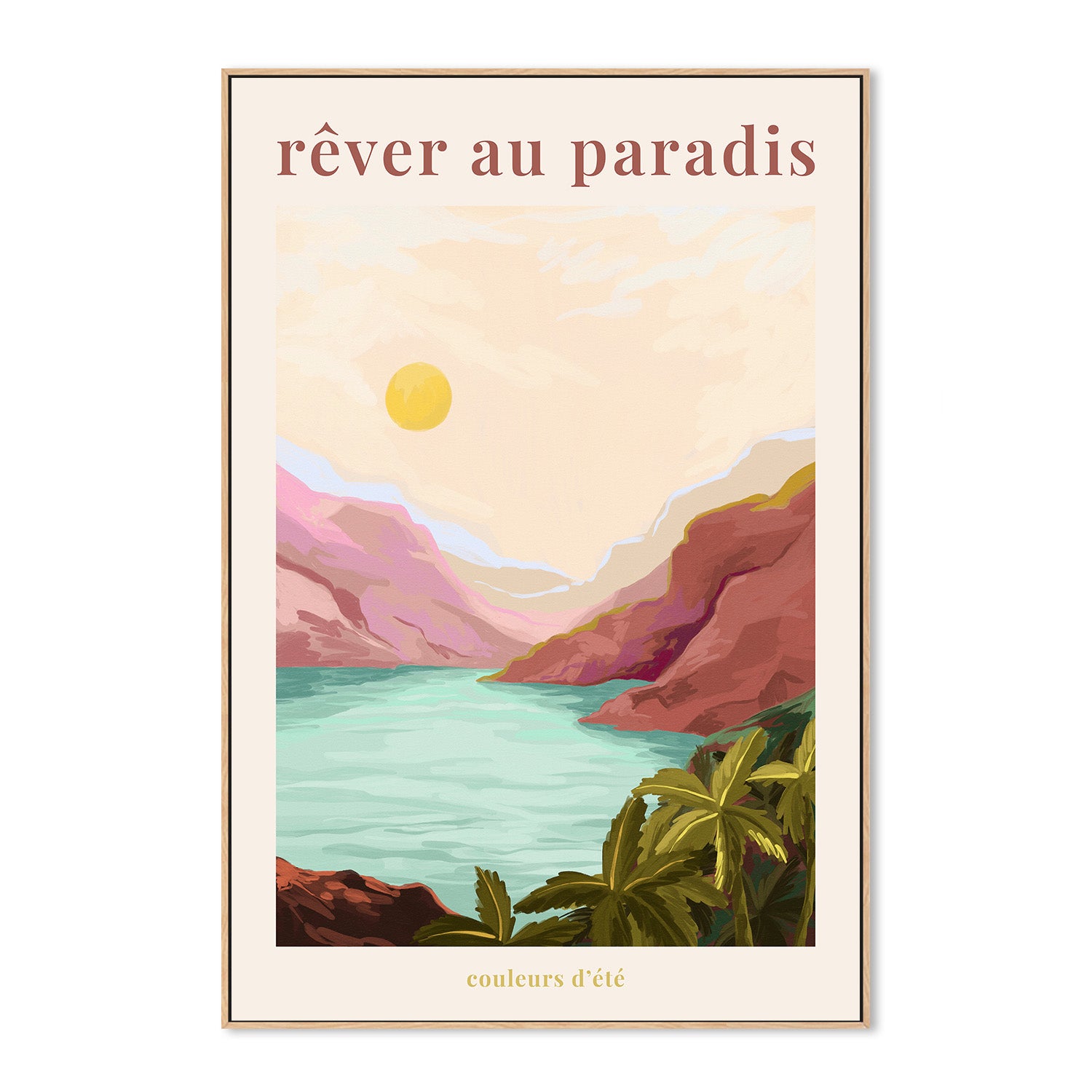 wall-art-print-canvas-poster-framed-RAaver Au Paradis - Sun-4