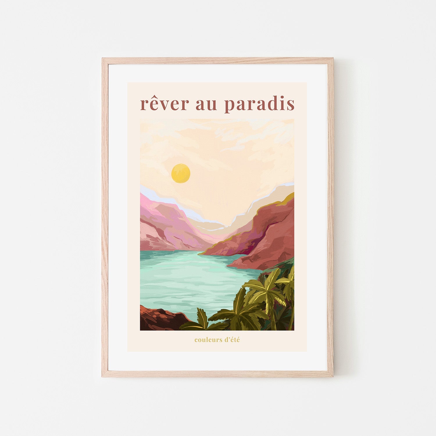 wall-art-print-canvas-poster-framed-RAaver Au Paradis - Sun-6