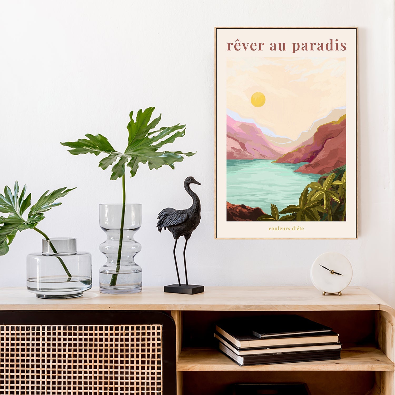 wall-art-print-canvas-poster-framed-RAaver Au Paradis - Sun-7