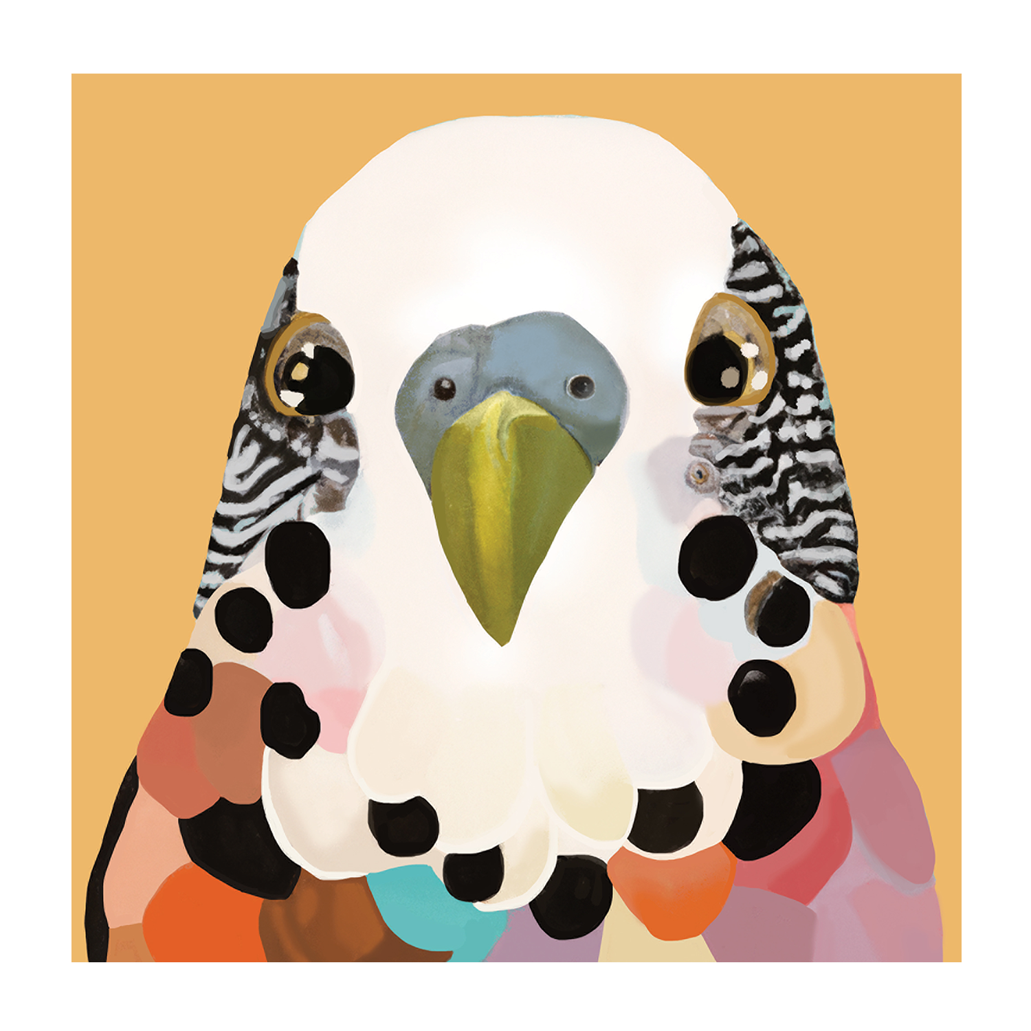 wall-art-print-canvas-poster-framed-Rainbow Chirping , By Stacey Williams-1