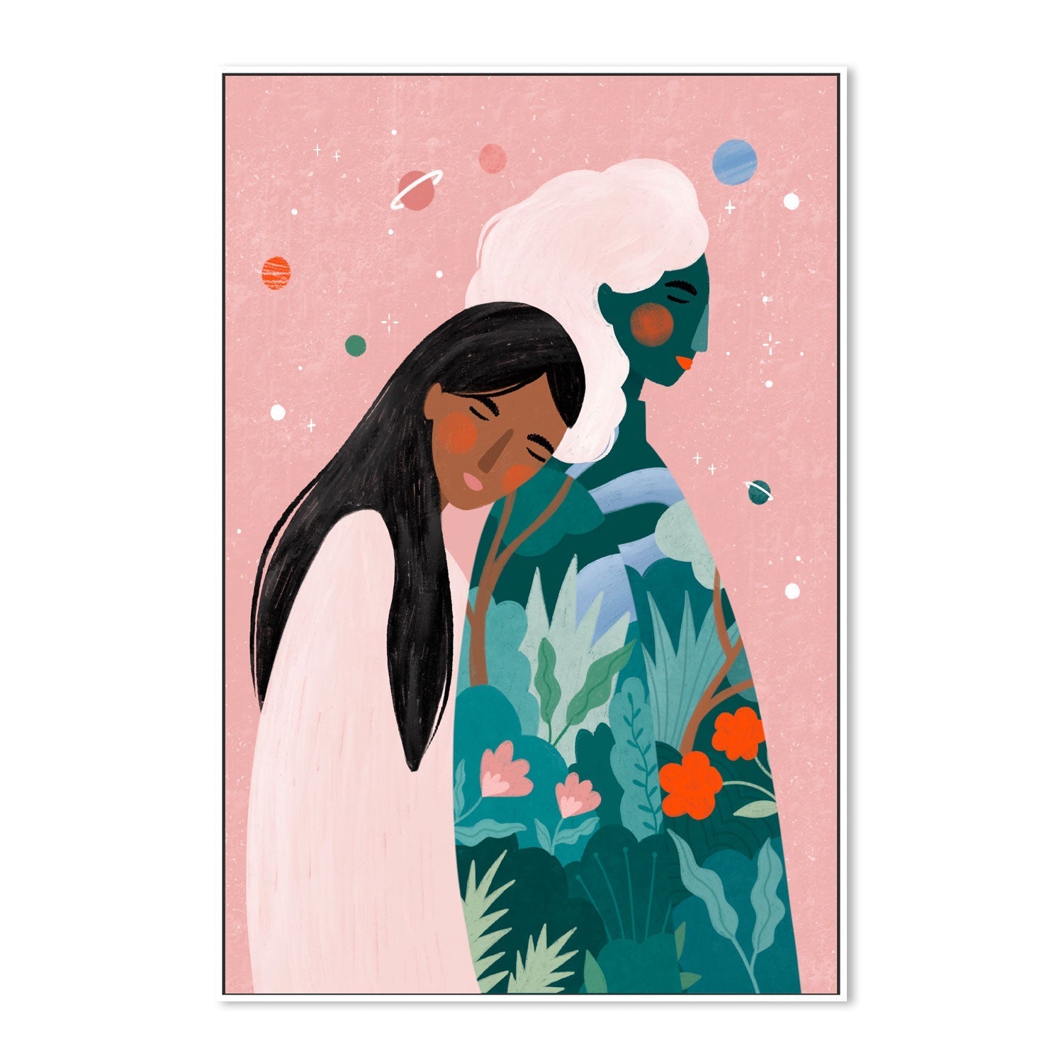 wall-art-print-canvas-poster-framed-Reconnect , By Bea Muller-5