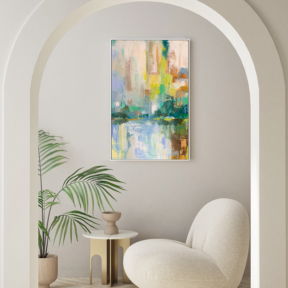 wall-art-print-canvas-poster-framed-Reflection, Style A-by-Jeanette Vertentes-Gioia Wall Art