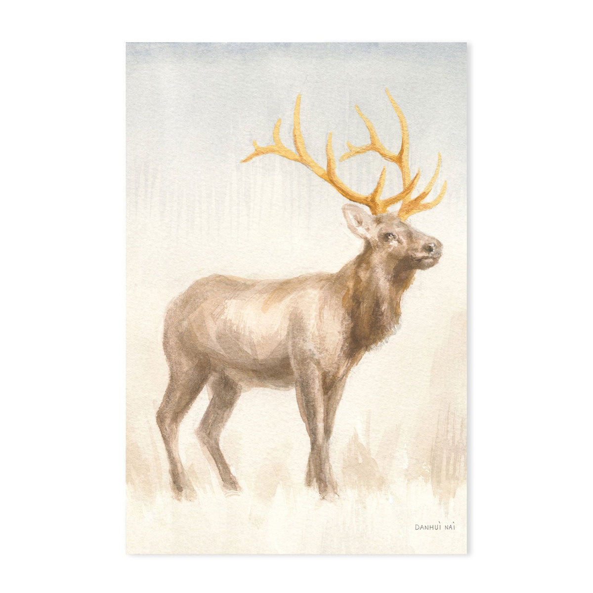 wall-art-print-canvas-poster-framed-Regal Wild, Style B-by-Danhui Nai-Gioia Wall Art