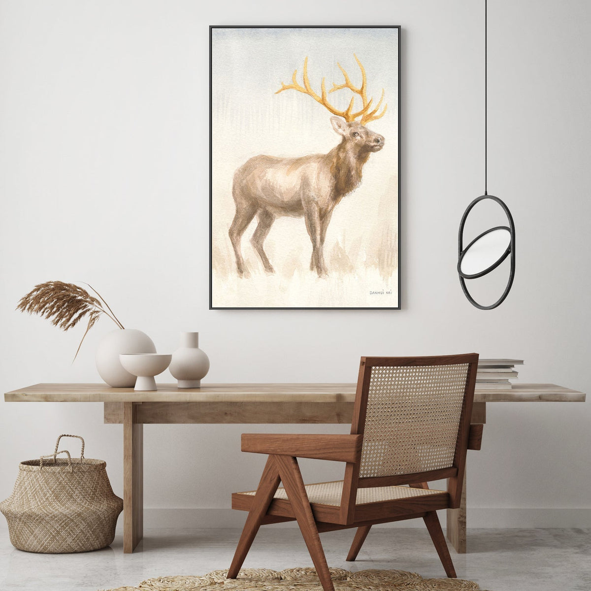 wall-art-print-canvas-poster-framed-Regal Wild, Style B-by-Danhui Nai-Gioia Wall Art