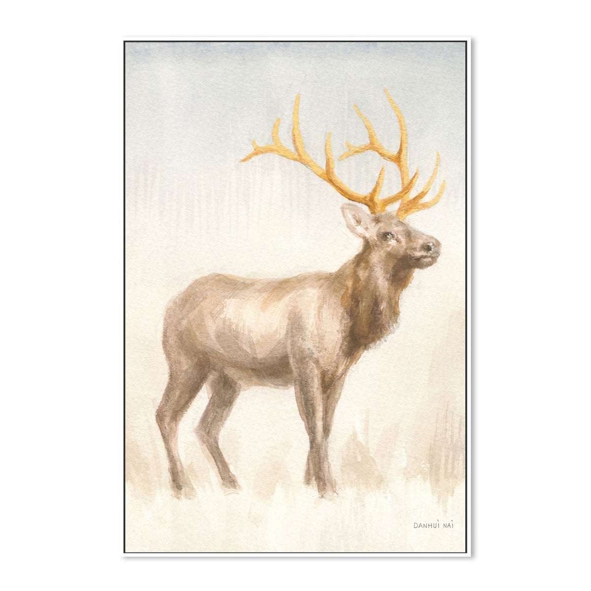 wall-art-print-canvas-poster-framed-Regal Wild, Style B-by-Danhui Nai-Gioia Wall Art