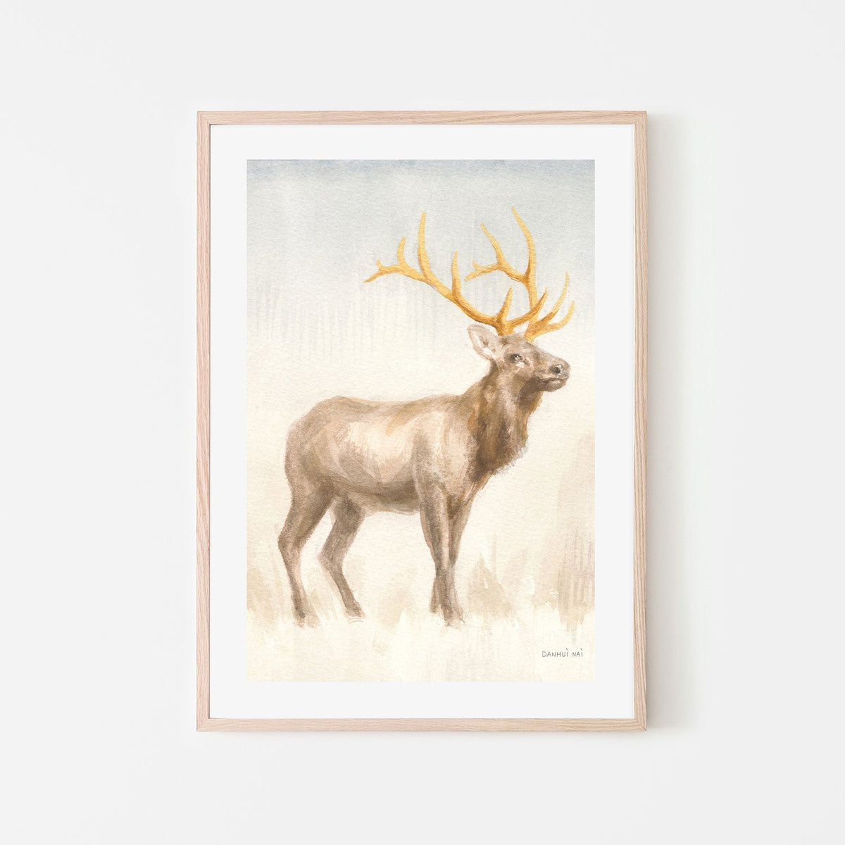 wall-art-print-canvas-poster-framed-Regal Wild, Style B-by-Danhui Nai-Gioia Wall Art