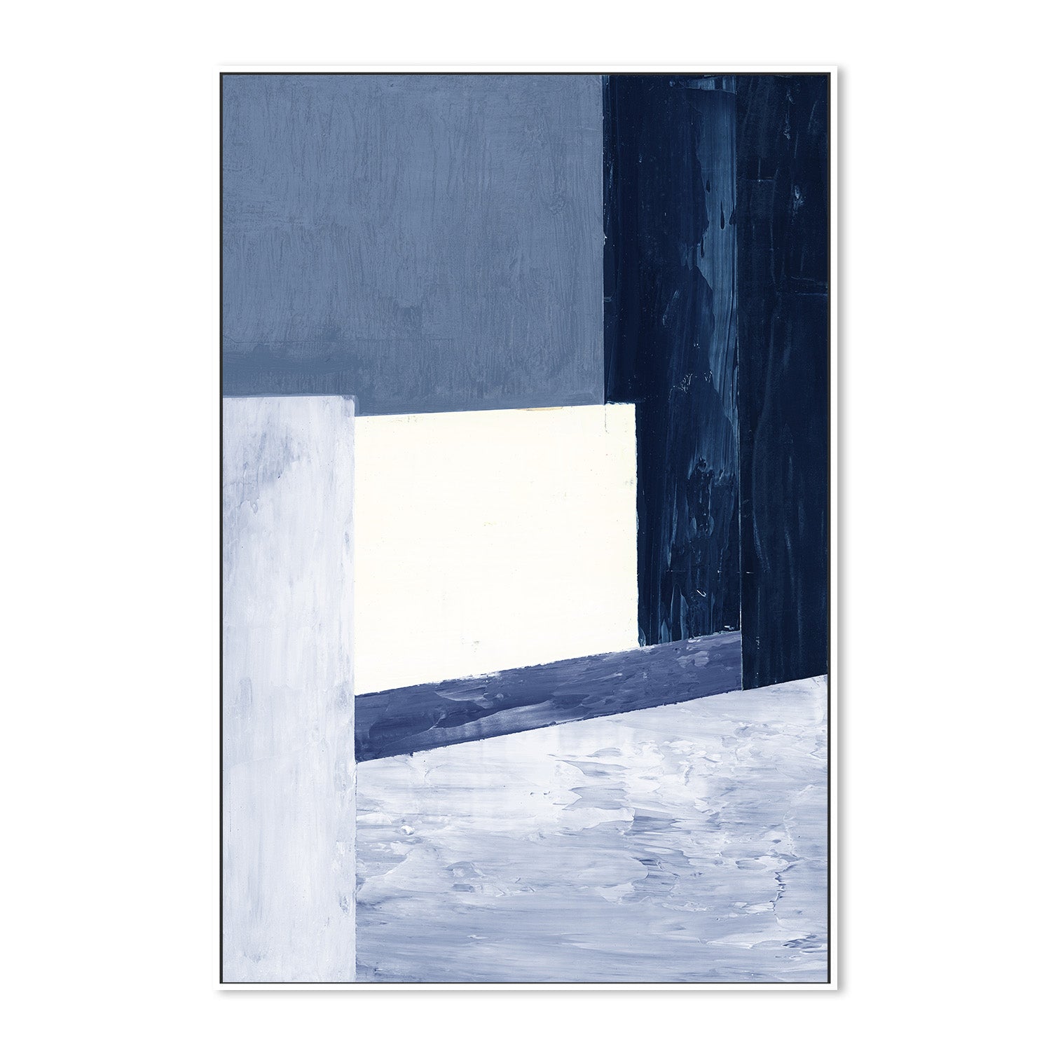 wall-art-print-canvas-poster-framed-Relative Blue , By Zelda Cane-5
