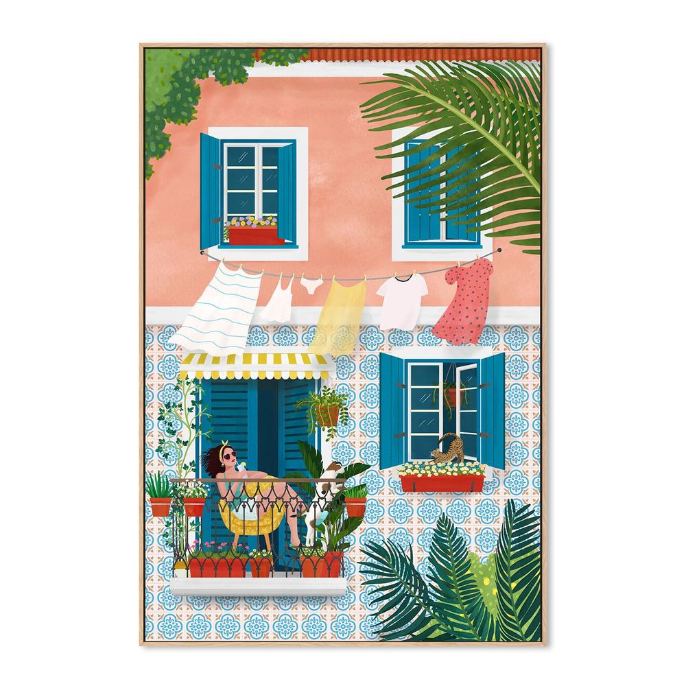 wall-art-print-canvas-poster-framed-Relaxing Summer Balcony-4