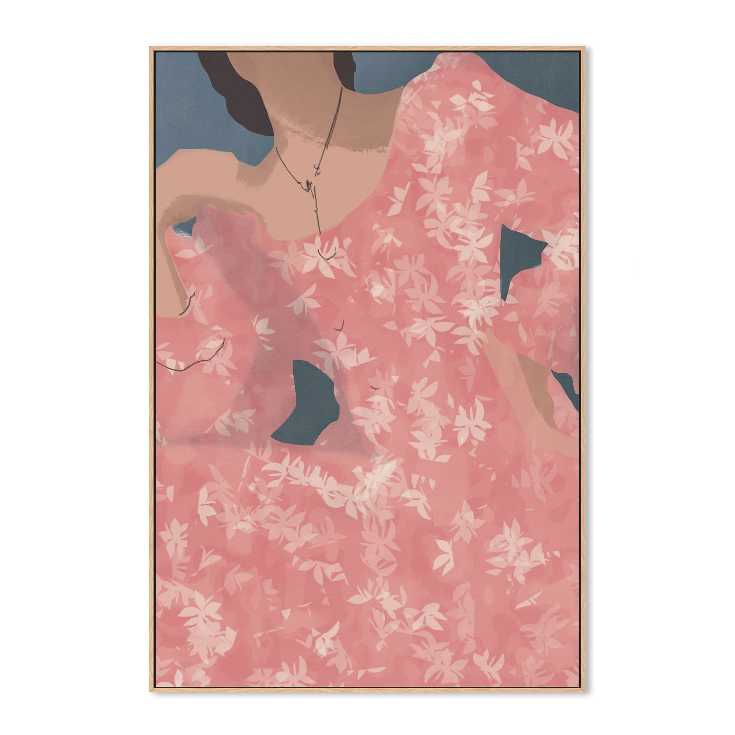 wall-art-print-canvas-poster-framed-Retro Spring Figurative-4