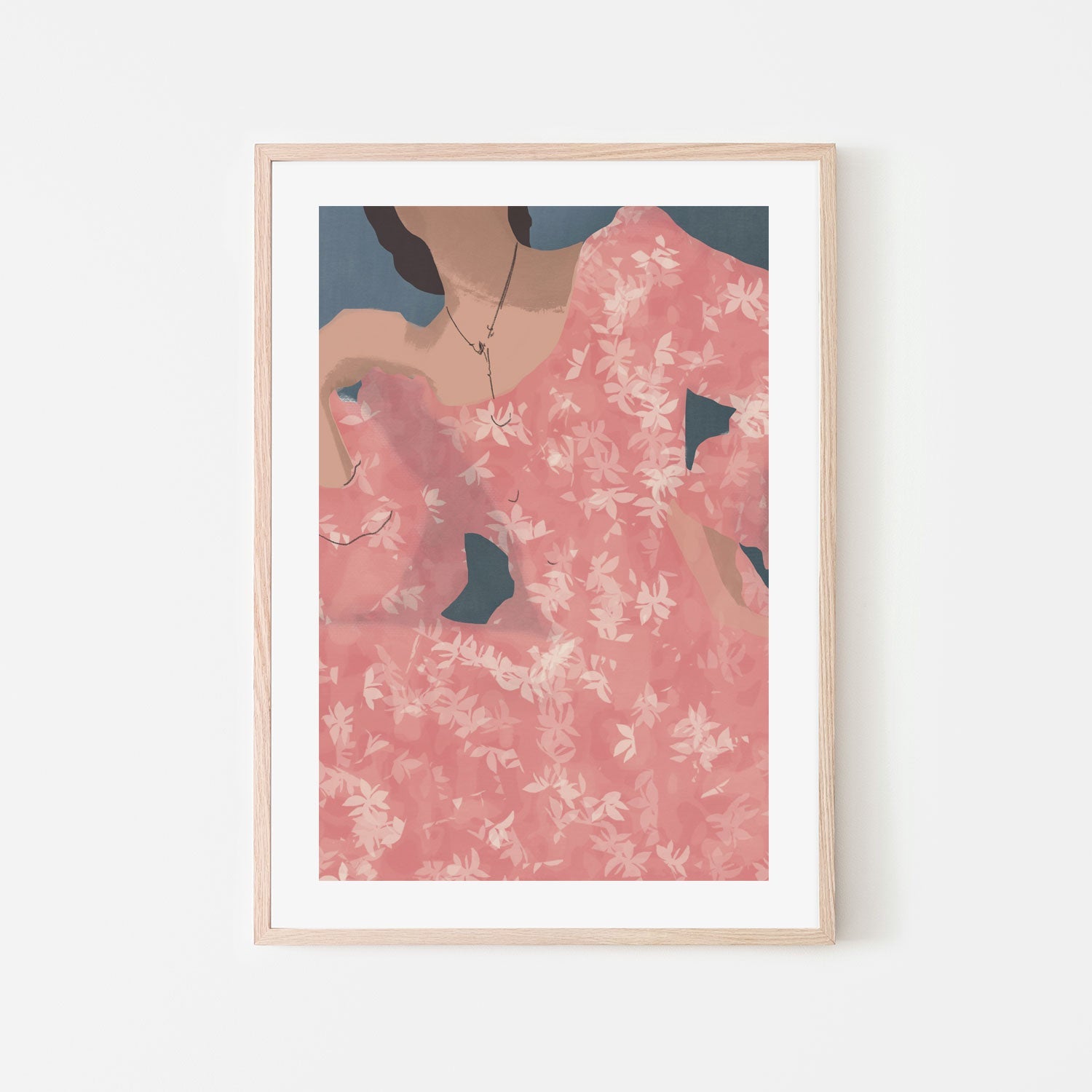 wall-art-print-canvas-poster-framed-Retro Spring Figurative-6