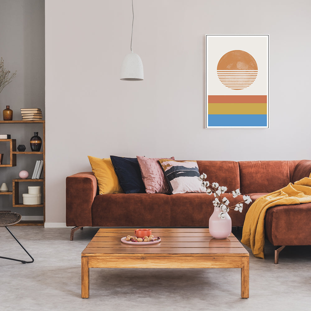 wall-art-print-canvas-poster-framed-Retro Summer-GIOIA-WALL-ART