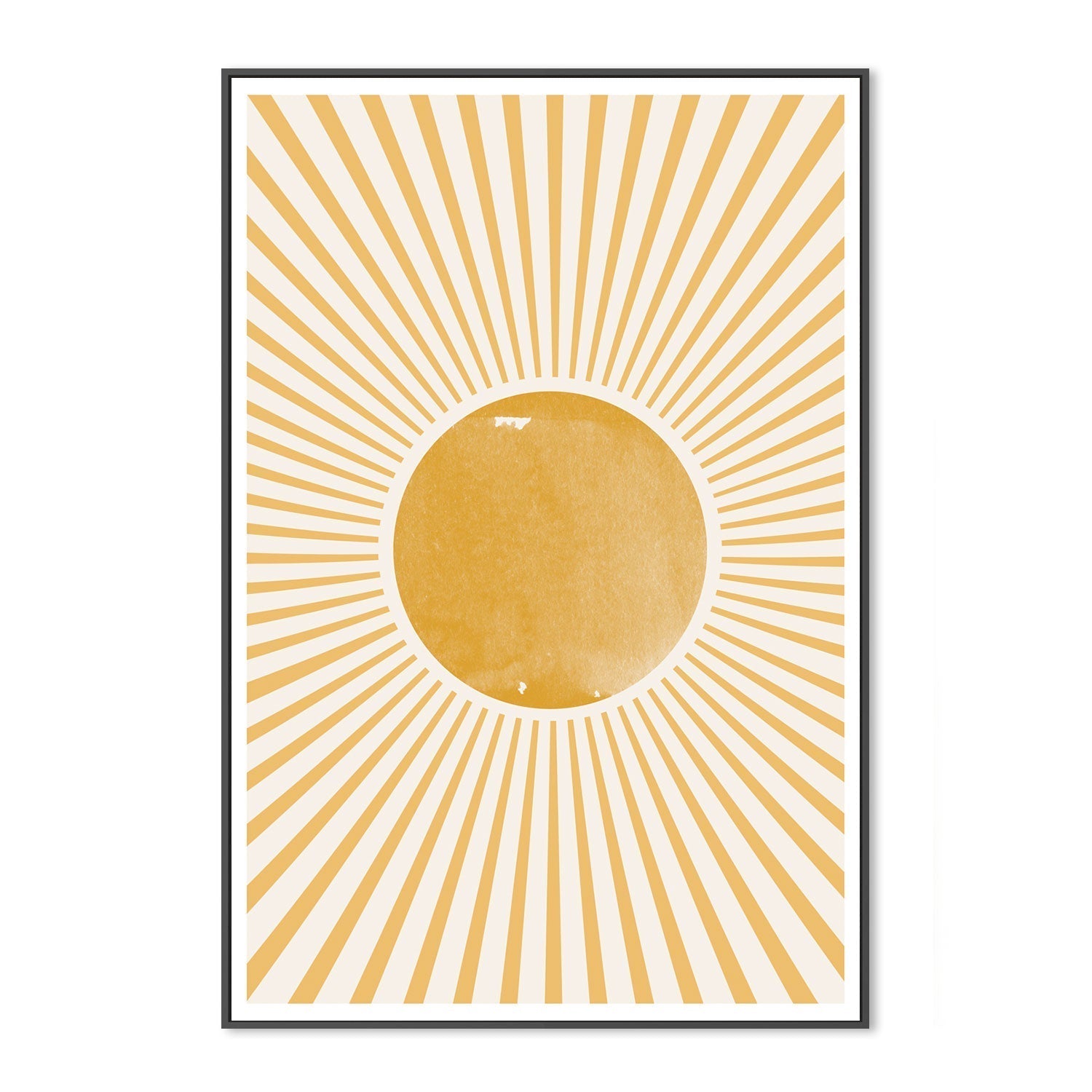 wall-art-print-canvas-poster-framed-Retro Sun-GIOIA-WALL-ART