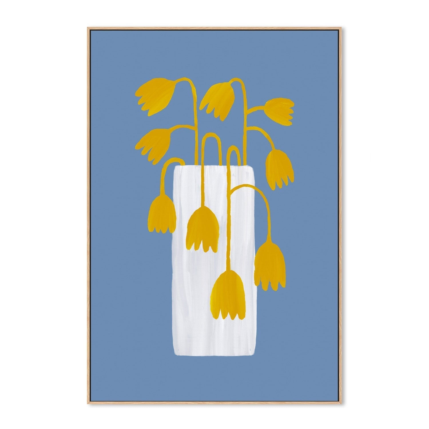 wall-art-print-canvas-poster-framed-Retro Vase , By Pictufy-4