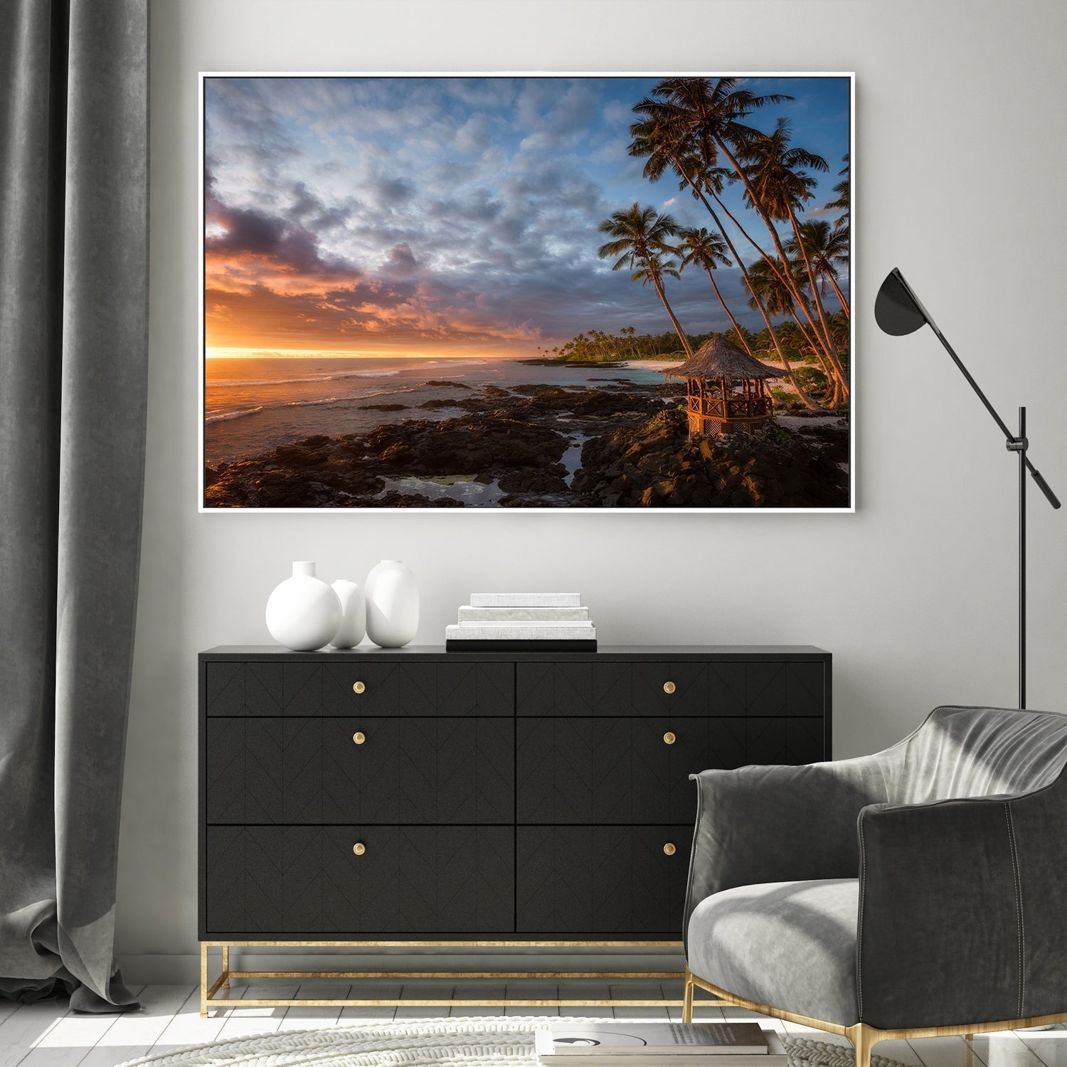 wall-art-print-canvas-poster-framed-Return To Paradise, by Richard Vandewalle-by-Plus X Studio-Gioia Wall Art