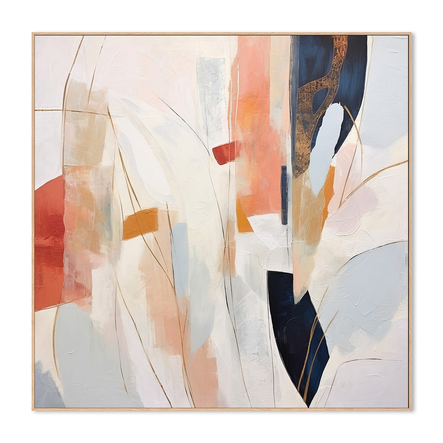 wall-art-print-canvas-poster-framed-Rhythms of Abstract, Style B , By Irena Orlov-4