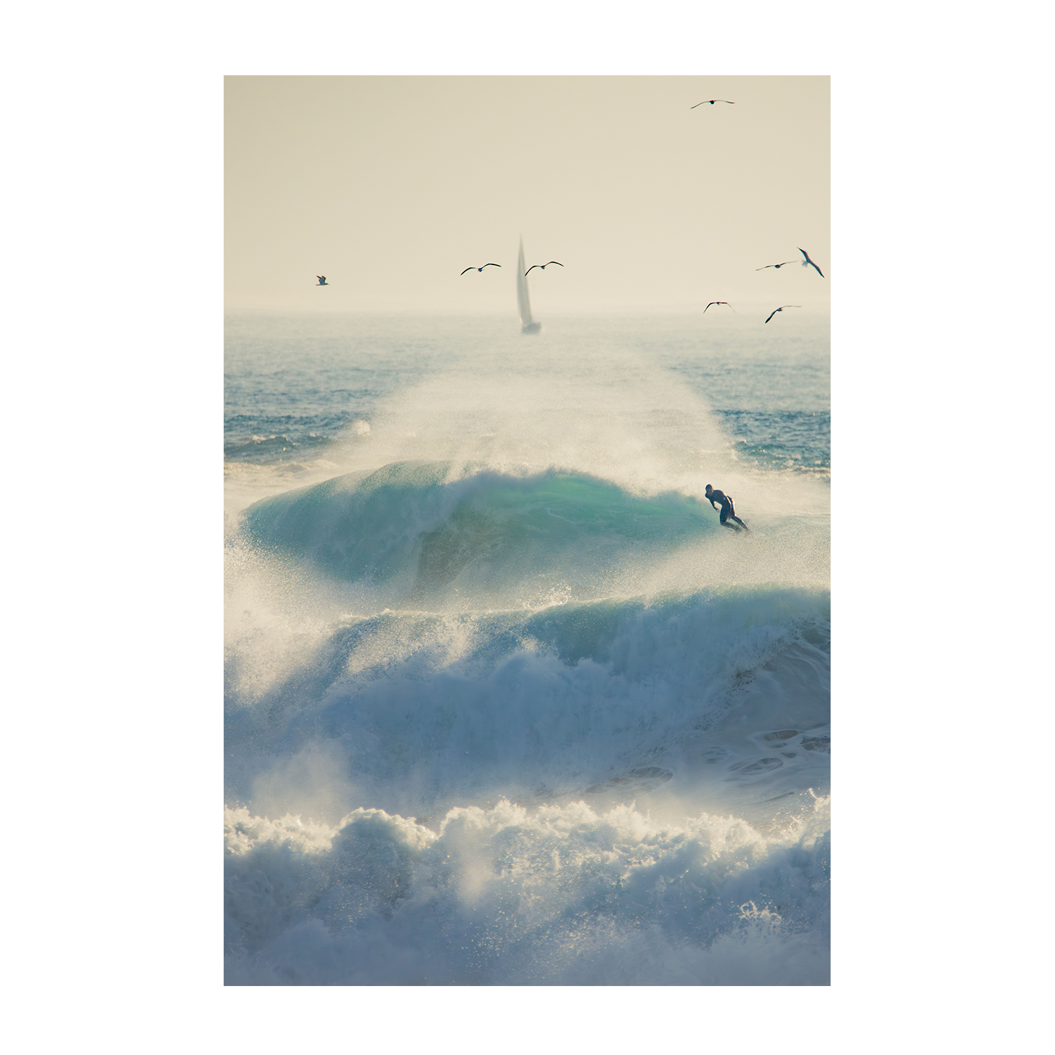 wall-art-print-canvas-poster-framed-Riding The Wave , By Richard Podgurski-1