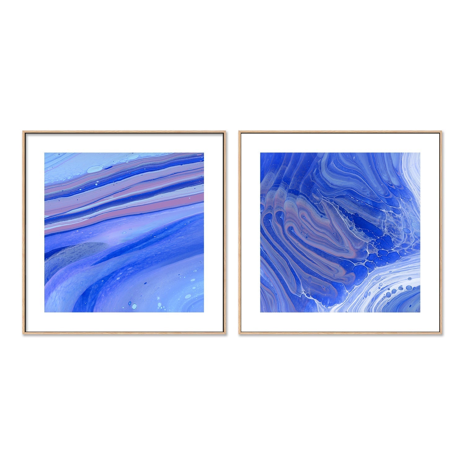 wall-art-print-canvas-poster-framed-Rise And Flow , Style A & B, Set Of 2 , By Cathy Anderson , By Cathy Anderson-6