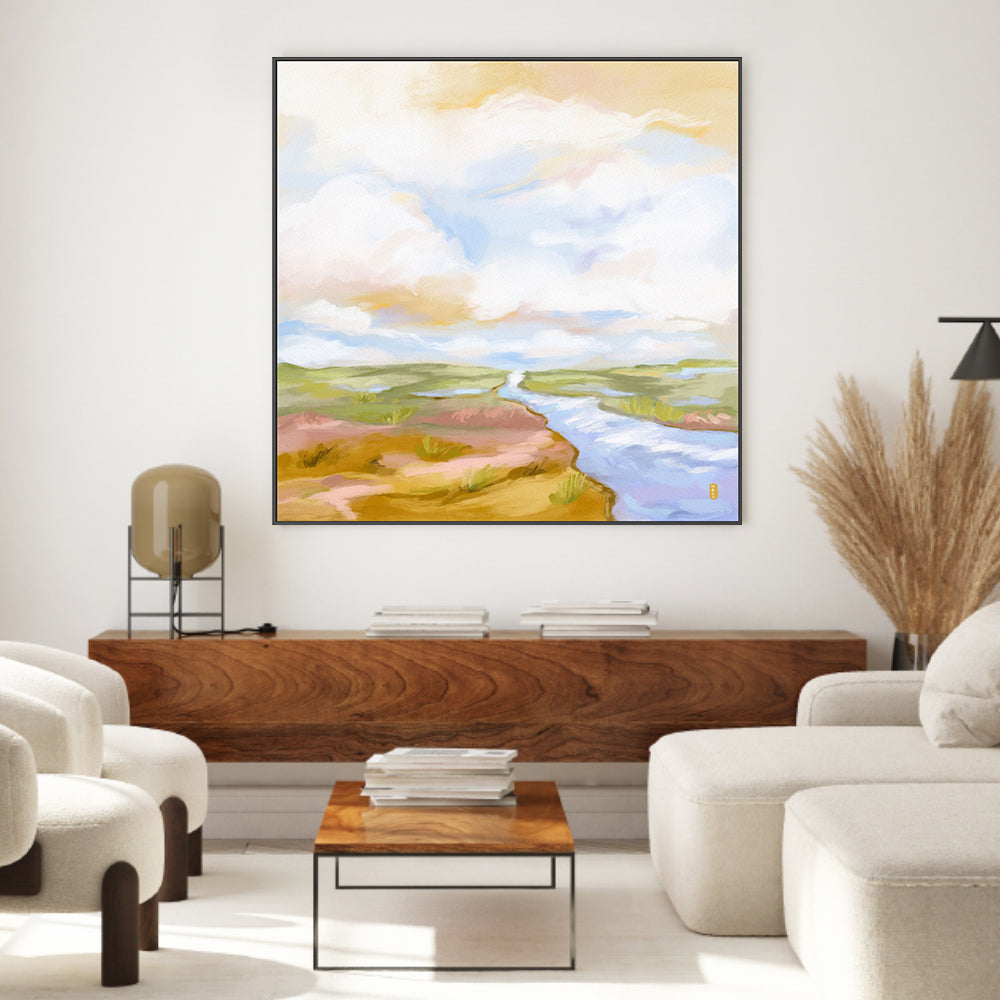 wall-art-print-canvas-poster-framed-River Of Dreams , By Lia Nell-GIOIA-WALL-ART