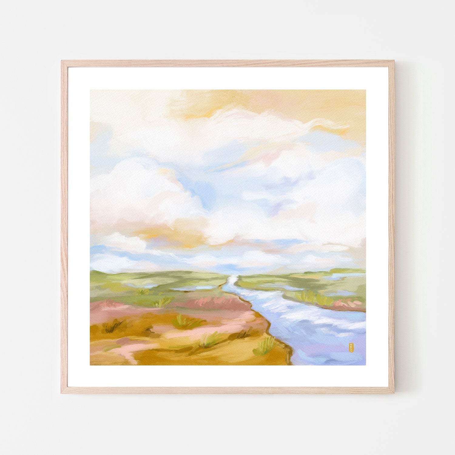 wall-art-print-canvas-poster-framed-River Of Dreams , By Lia Nell-GIOIA-WALL-ART