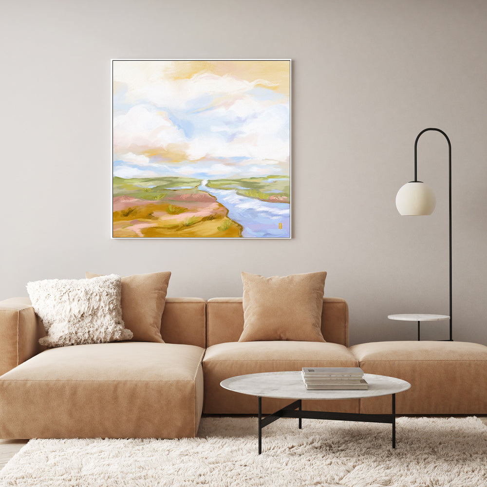 wall-art-print-canvas-poster-framed-River Of Dreams , By Lia Nell-GIOIA-WALL-ART