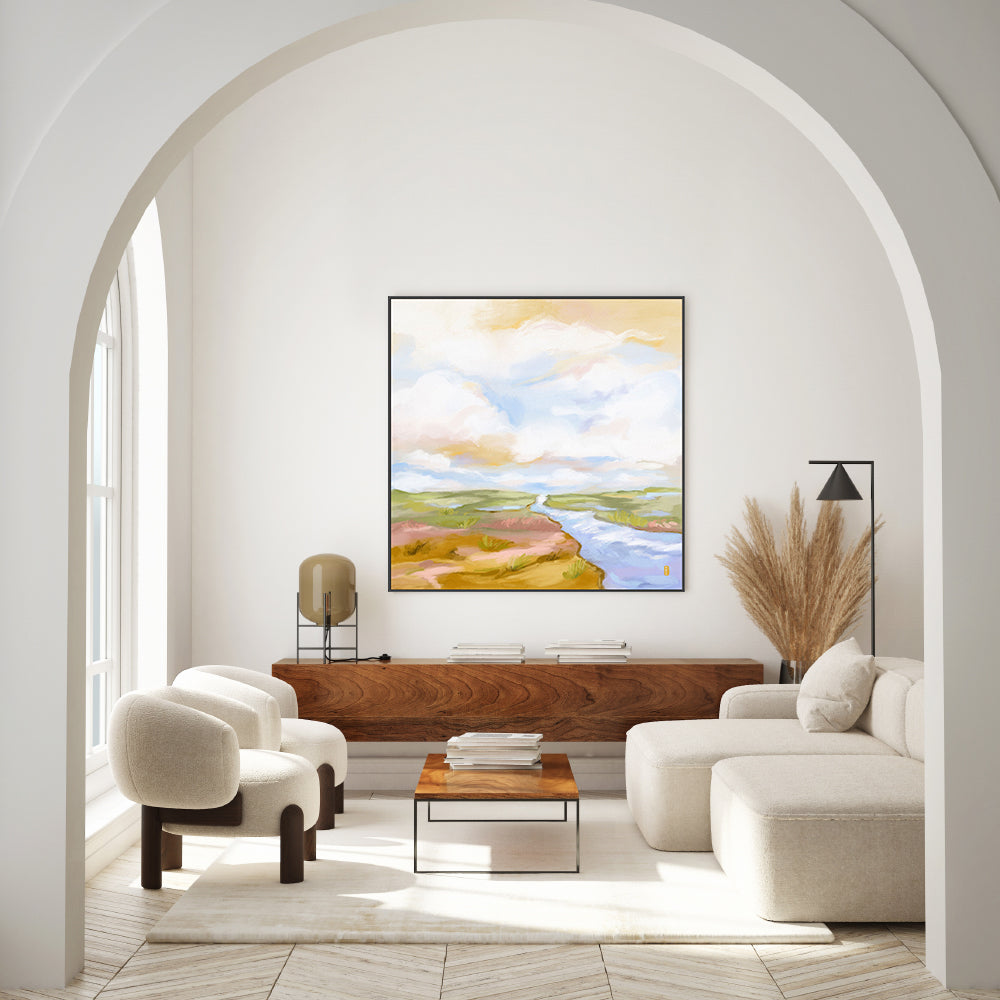 wall-art-print-canvas-poster-framed-River Of Dreams , By Lia Nell-GIOIA-WALL-ART