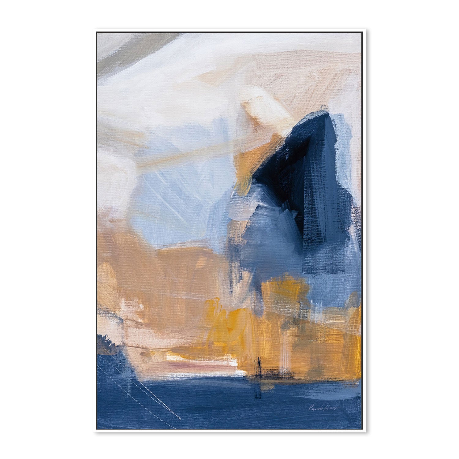 wall-art-print-canvas-poster-framed-Riverbank-by-Pamela Munger-Gioia Wall Art