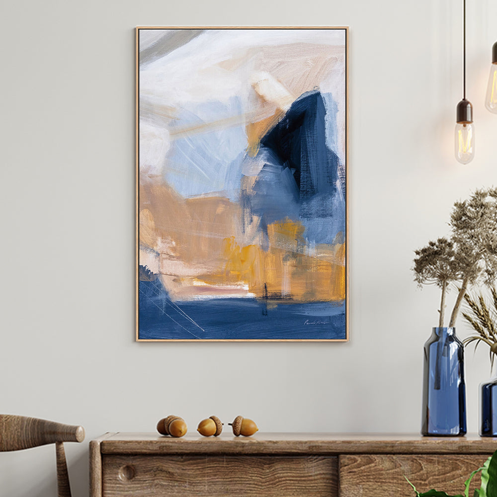 wall-art-print-canvas-poster-framed-Riverbank-by-Pamela Munger-Gioia Wall Art