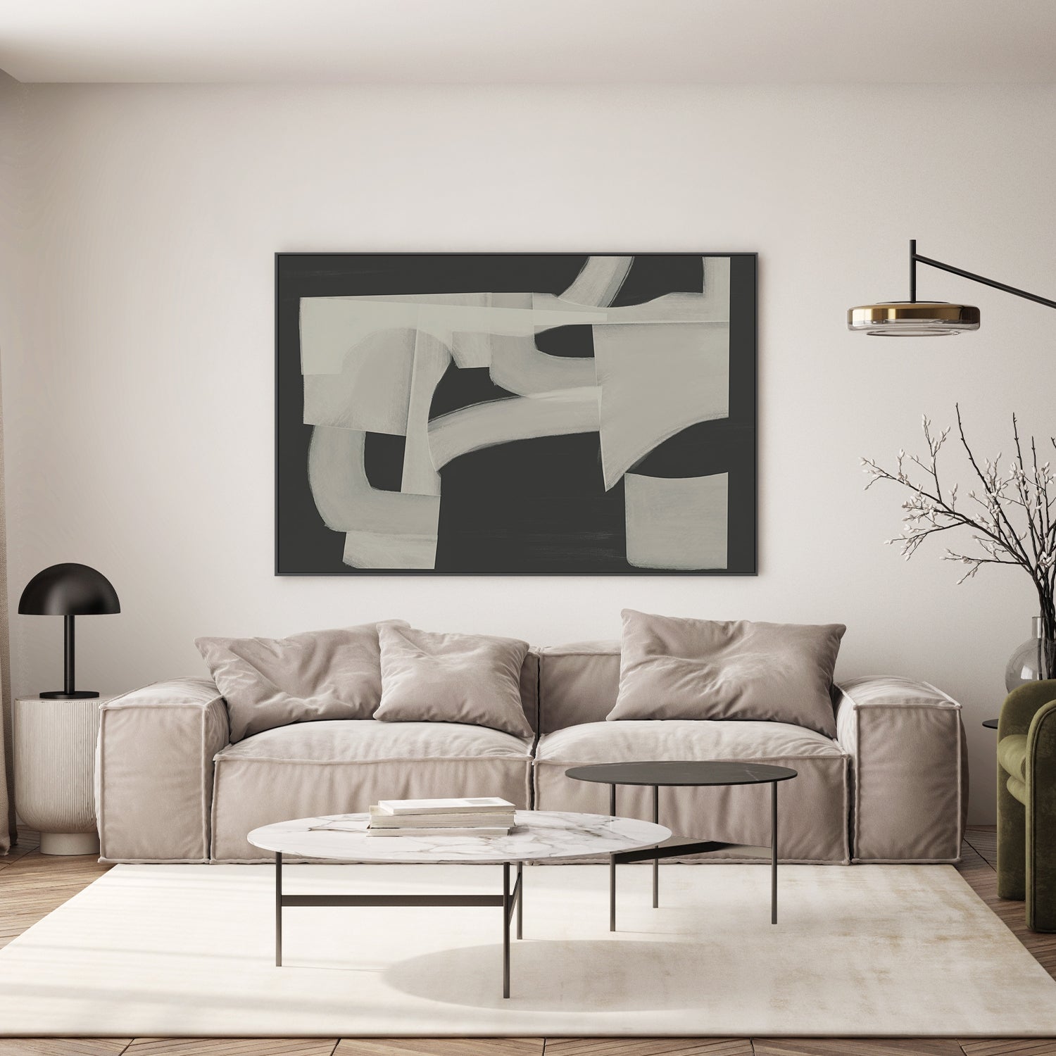 wall-art-print-canvas-poster-framed-Rivers , By Rohan Sharma-7