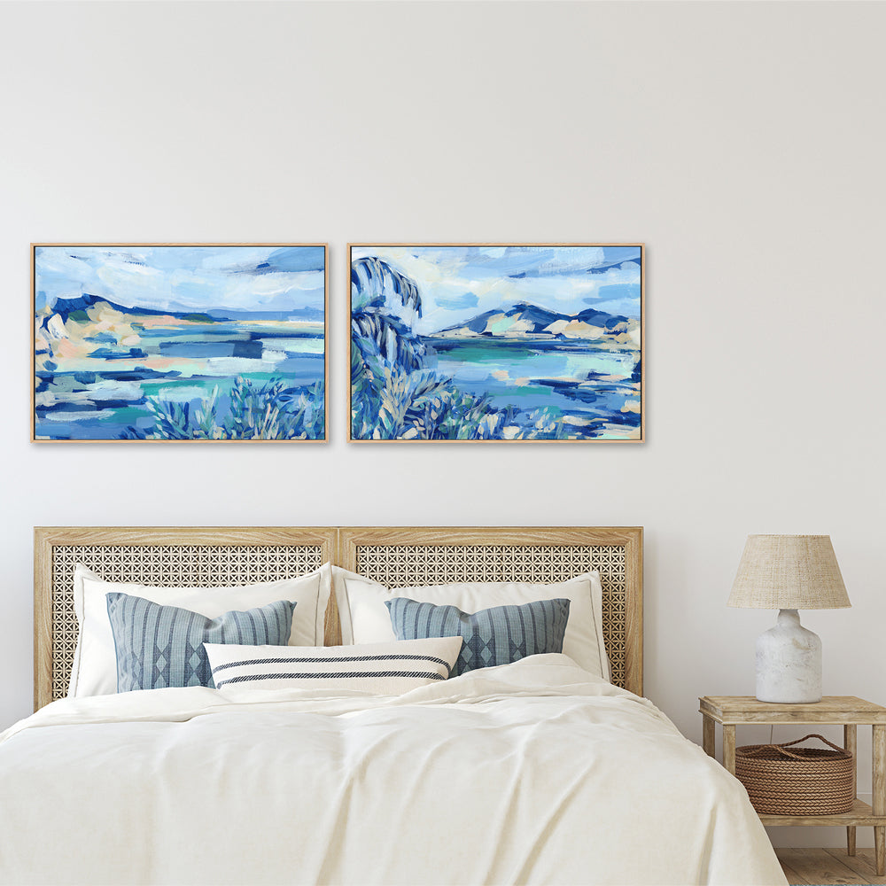 wall-art-print-canvas-poster-framed-Riviera Escape , Style A & B, Set Of 2 , By Jetty Home-2