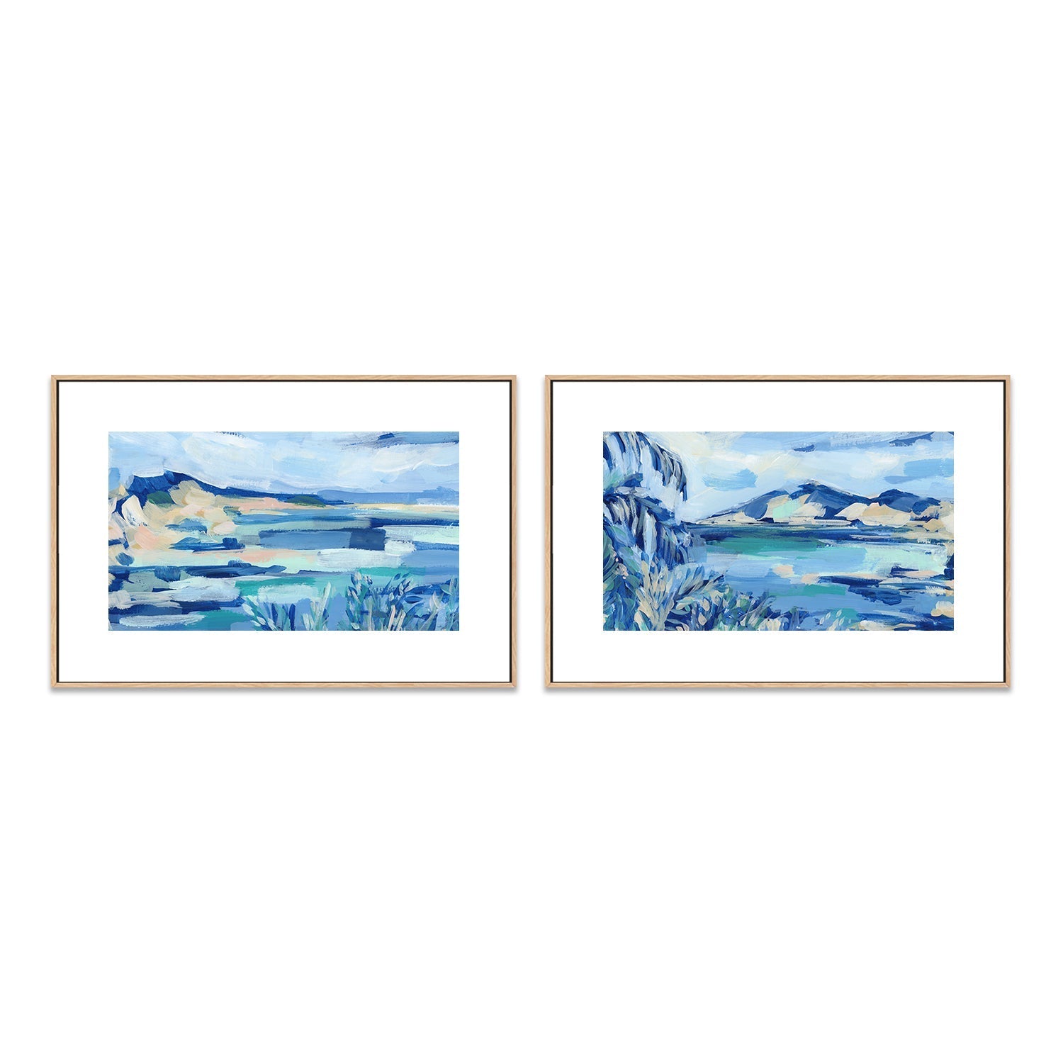 wall-art-print-canvas-poster-framed-Riviera Escape , Style A & B, Set Of 2 , By Jetty Home-6
